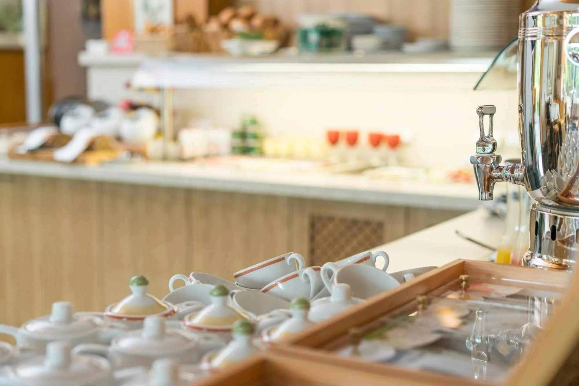 Buffet breakfast in Hotel Haus Arenberg