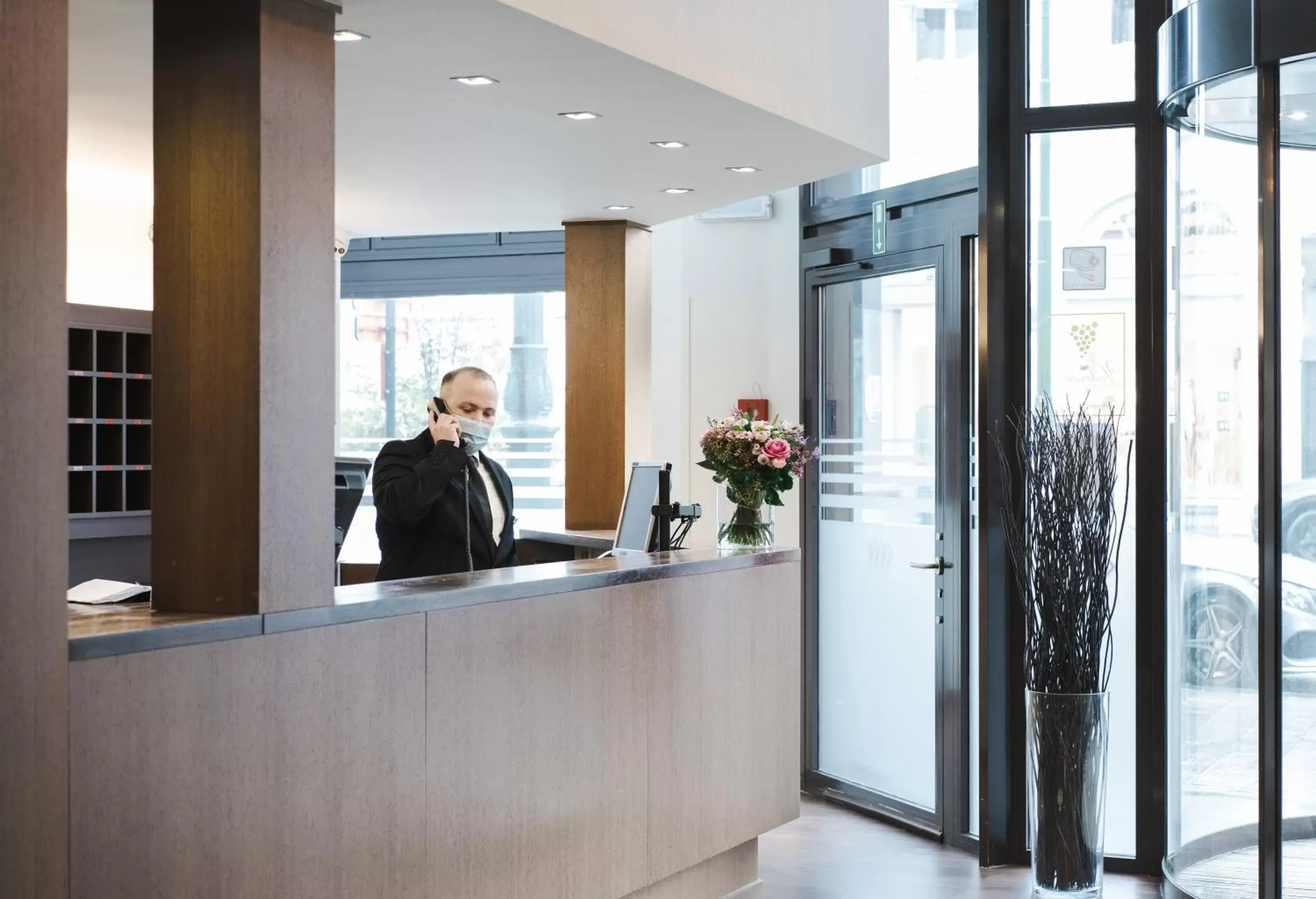 Lobby/Reception in Hotel Chambord