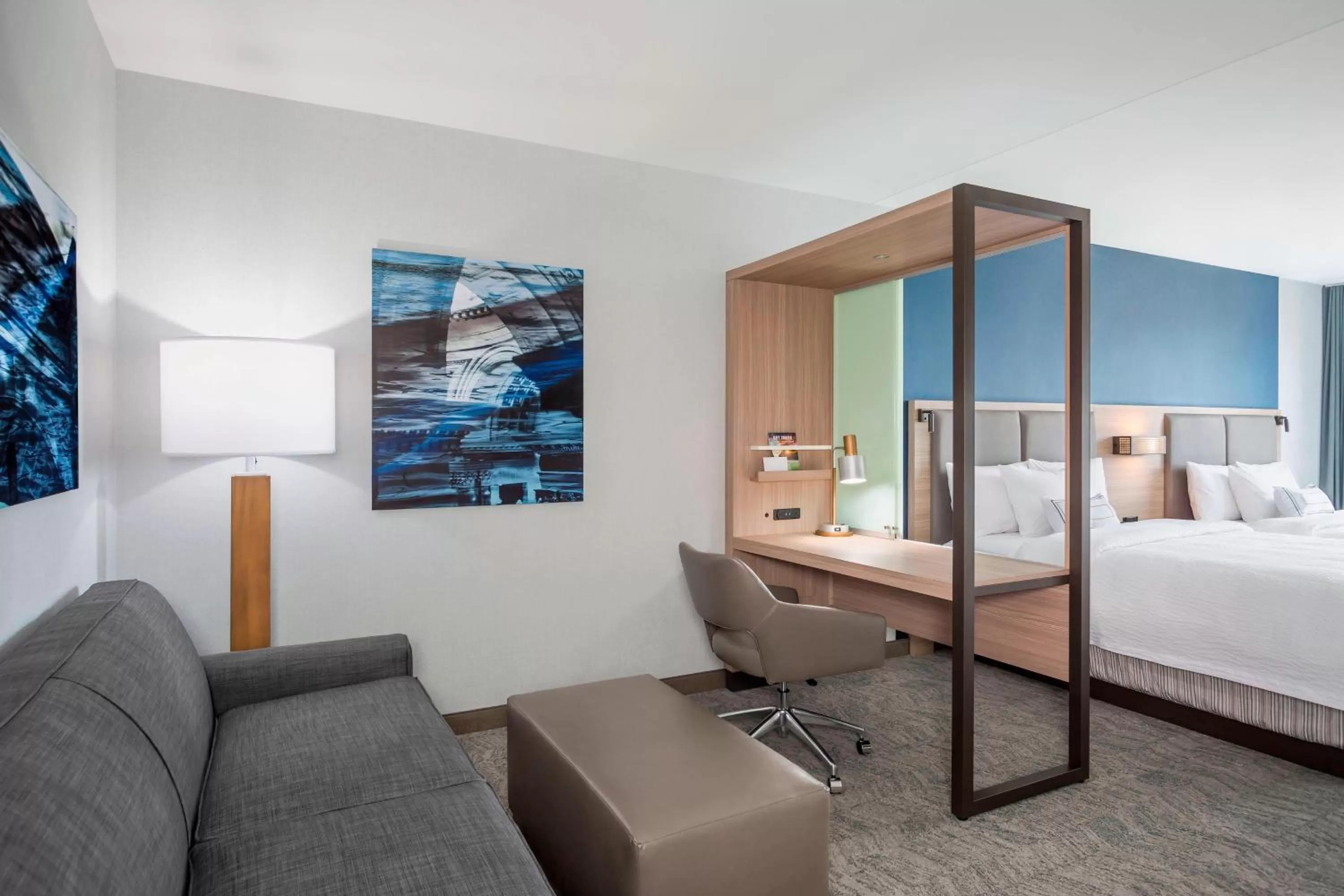 Suite, 2 Queen, Sofa bed in SpringHill Suites Madison