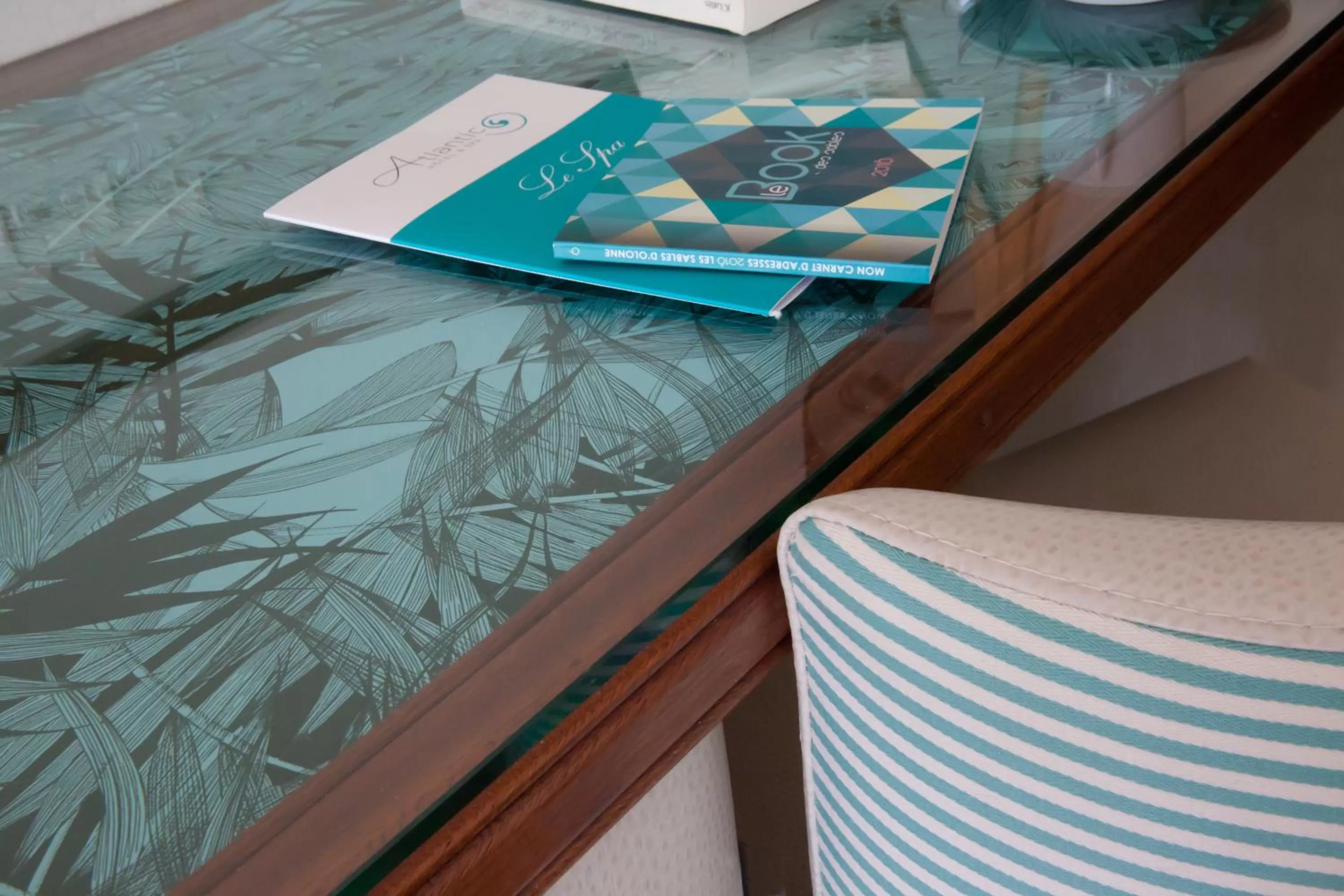 Decorative detail in Atlantic Hôtel & Spa