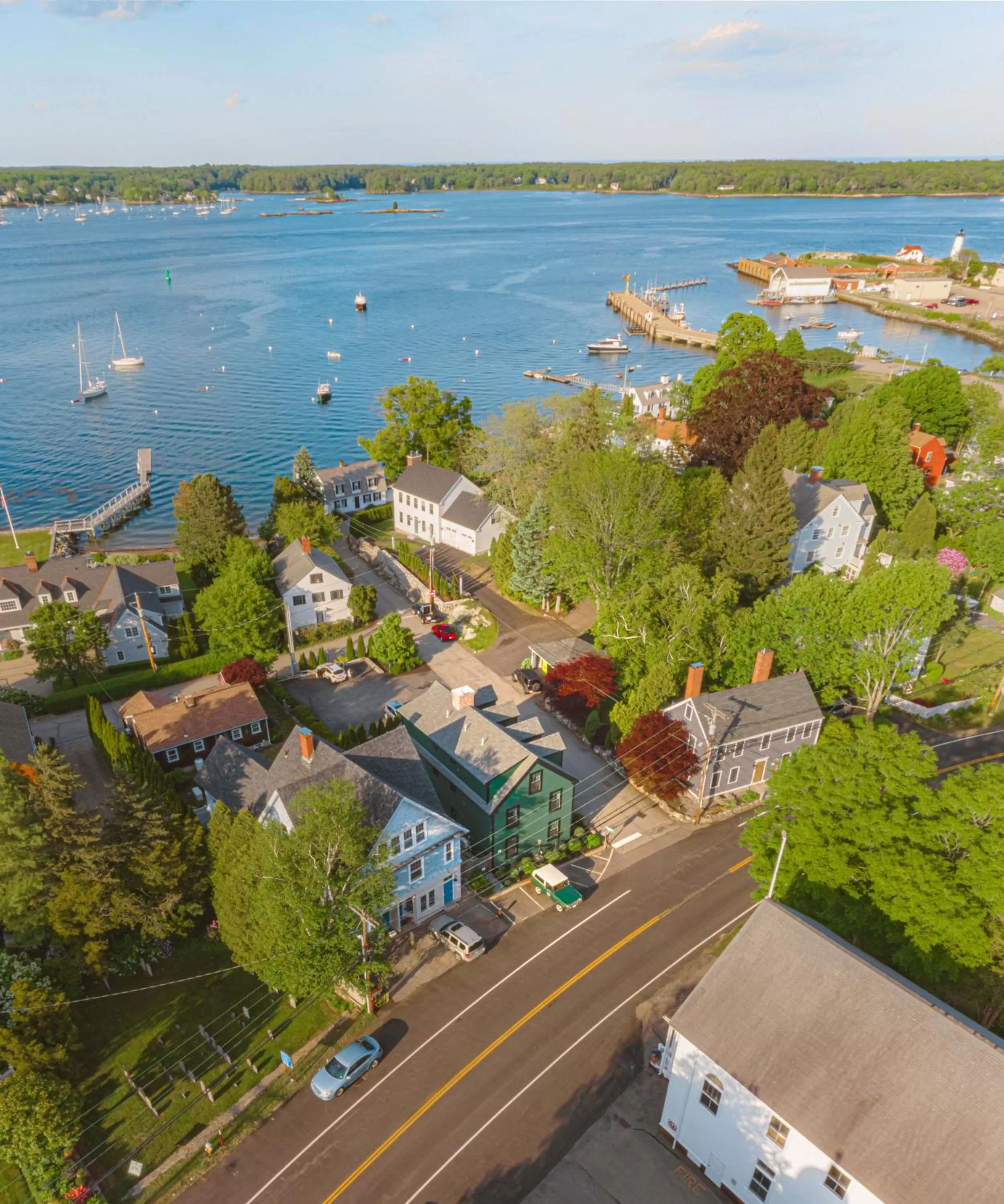 View (from property/room), Bird's-eye View in GREAT ISLAND INN - A Modern Boutique Hotel