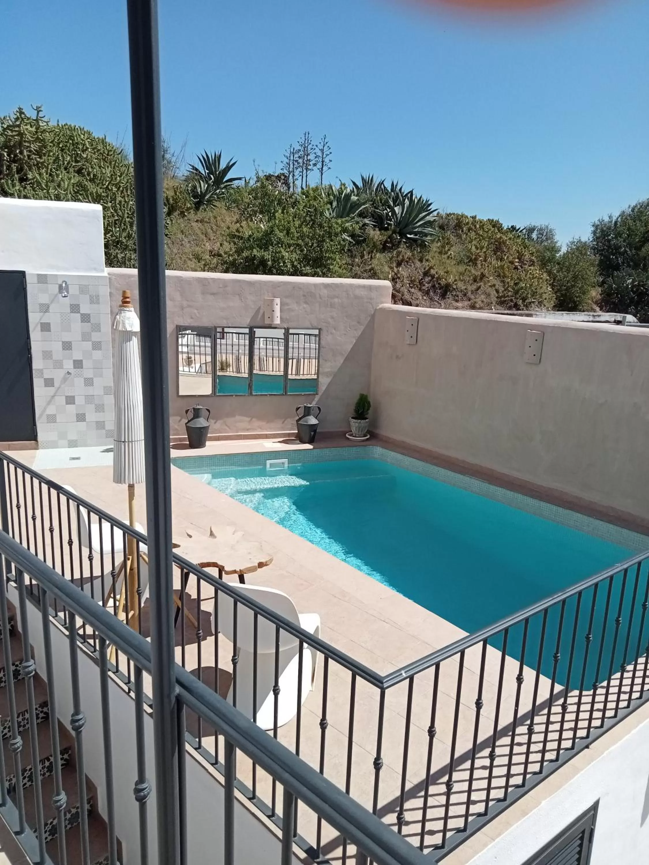 Solarium, Pool View in Casa Victoire Ayamonte
