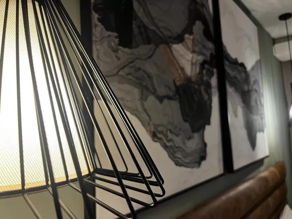 Decorative detail in Riverleaf Hotel