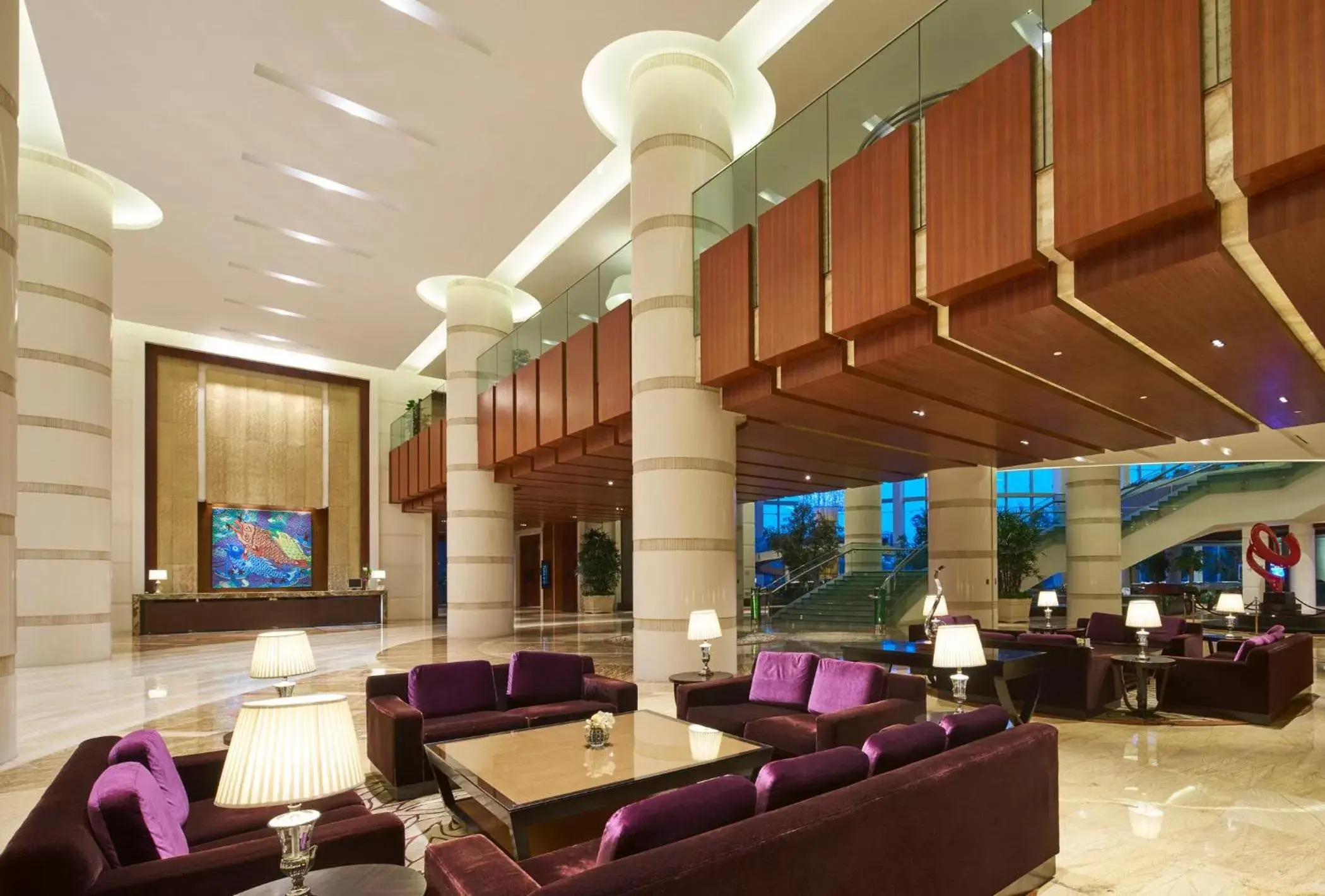 Lobby or reception in Sheraton Zhoushan Hotel