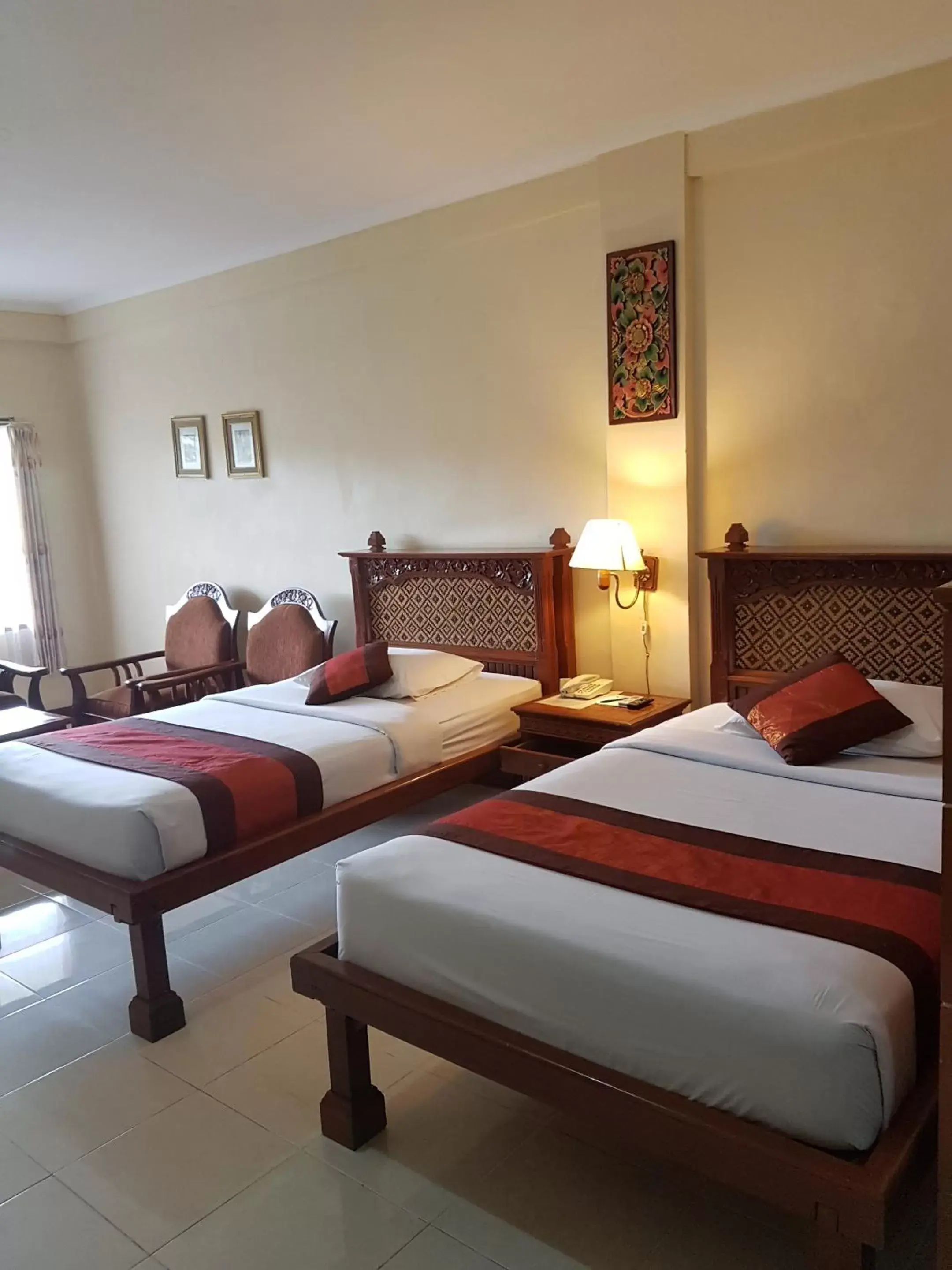 Bed in Melasti Beach Resort & Spa Legian