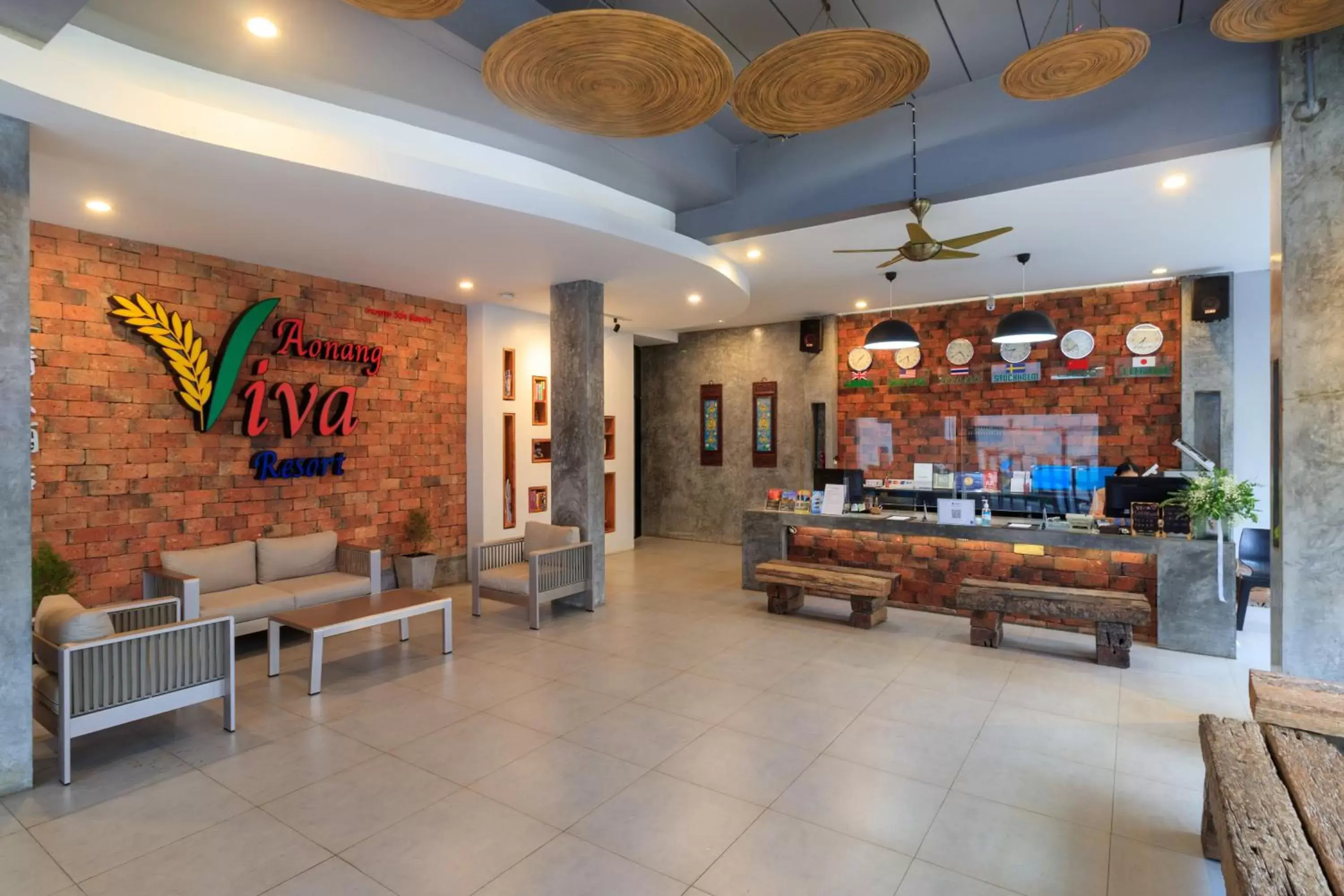 Lobby/Reception in Aonang Viva Resort - SHA Plus