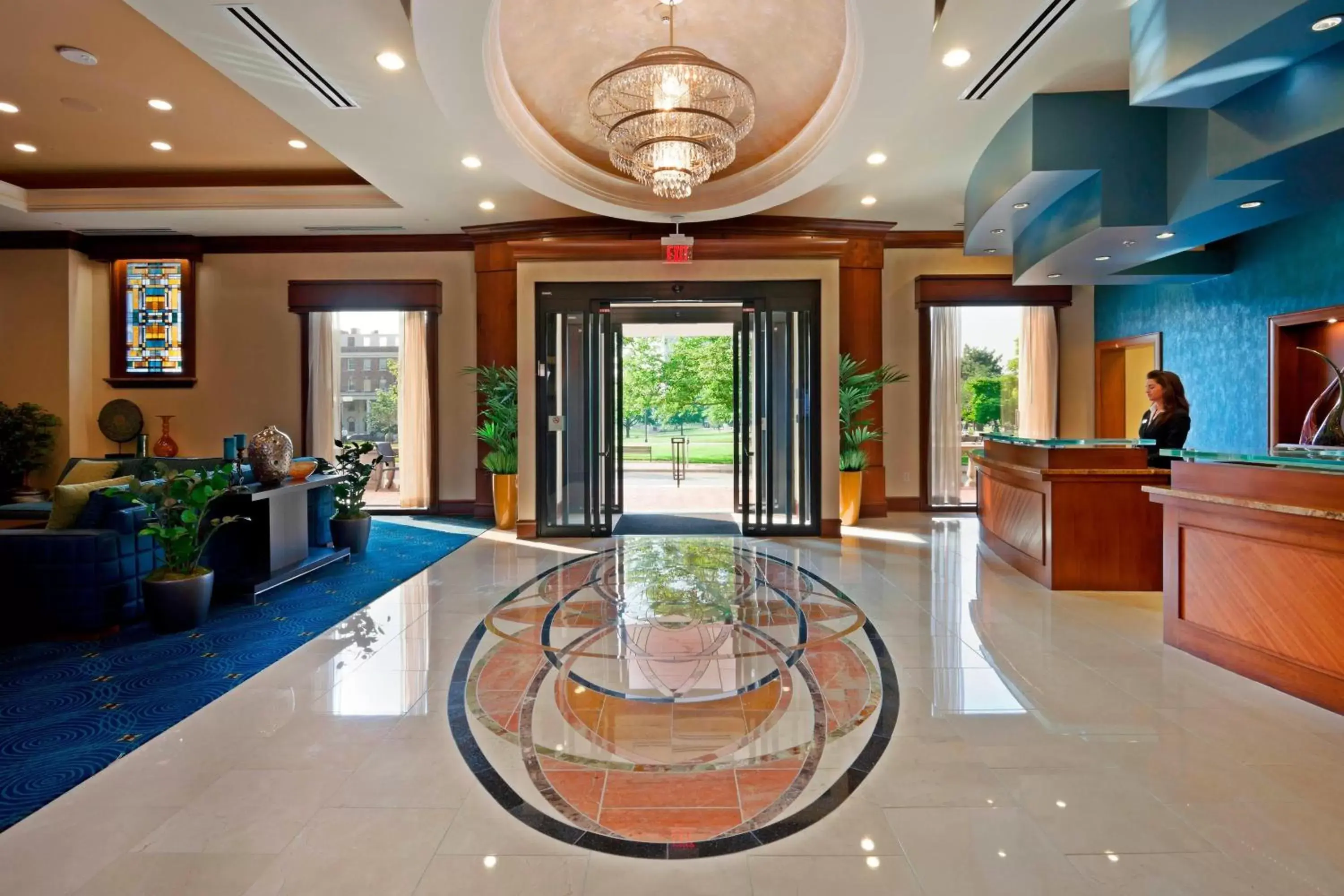 Lobby or reception, Lobby/Reception in Residence Inn by Marriott Cincinnati Downtown/The Phelps