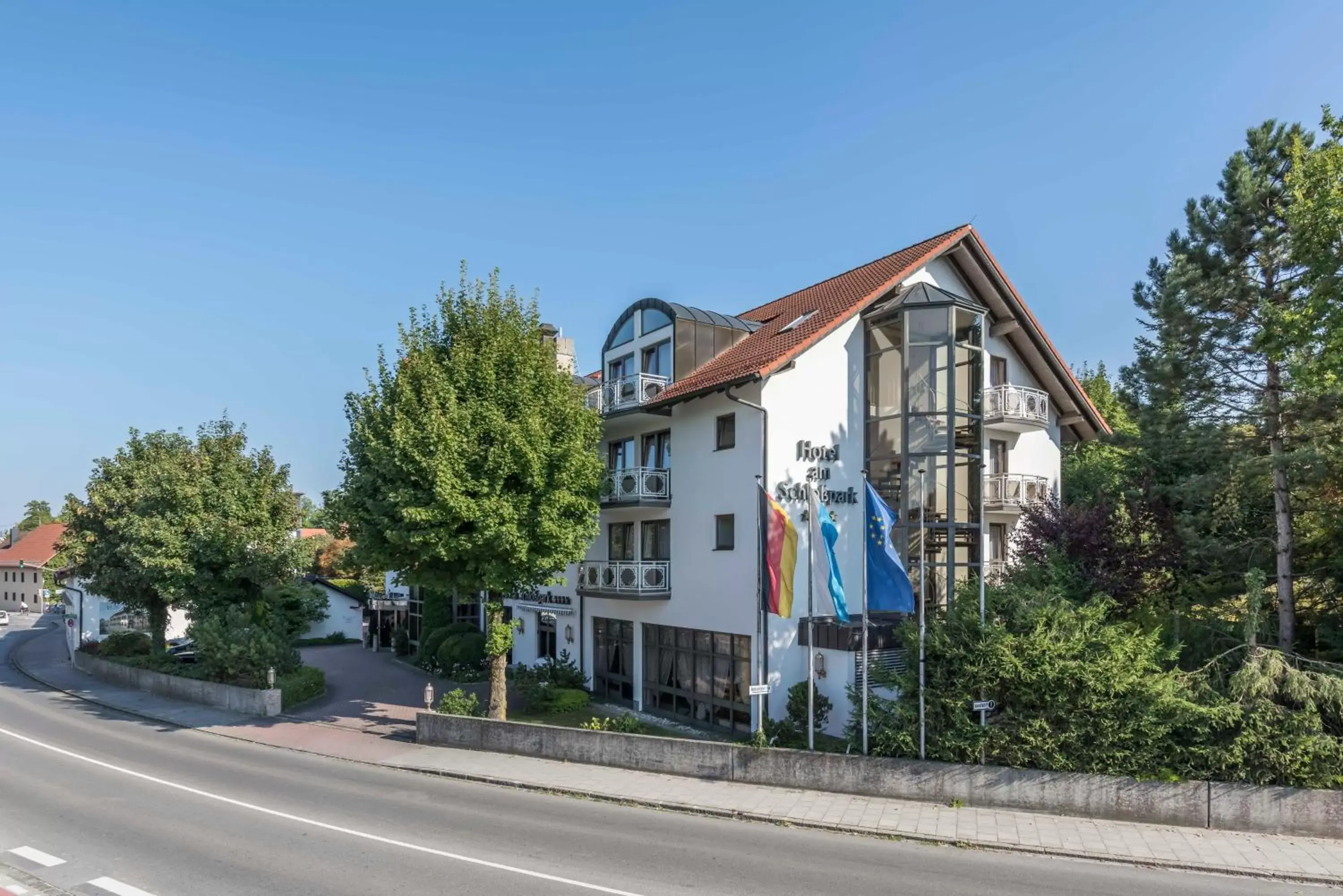 Property building in Hotel am Schlosspark