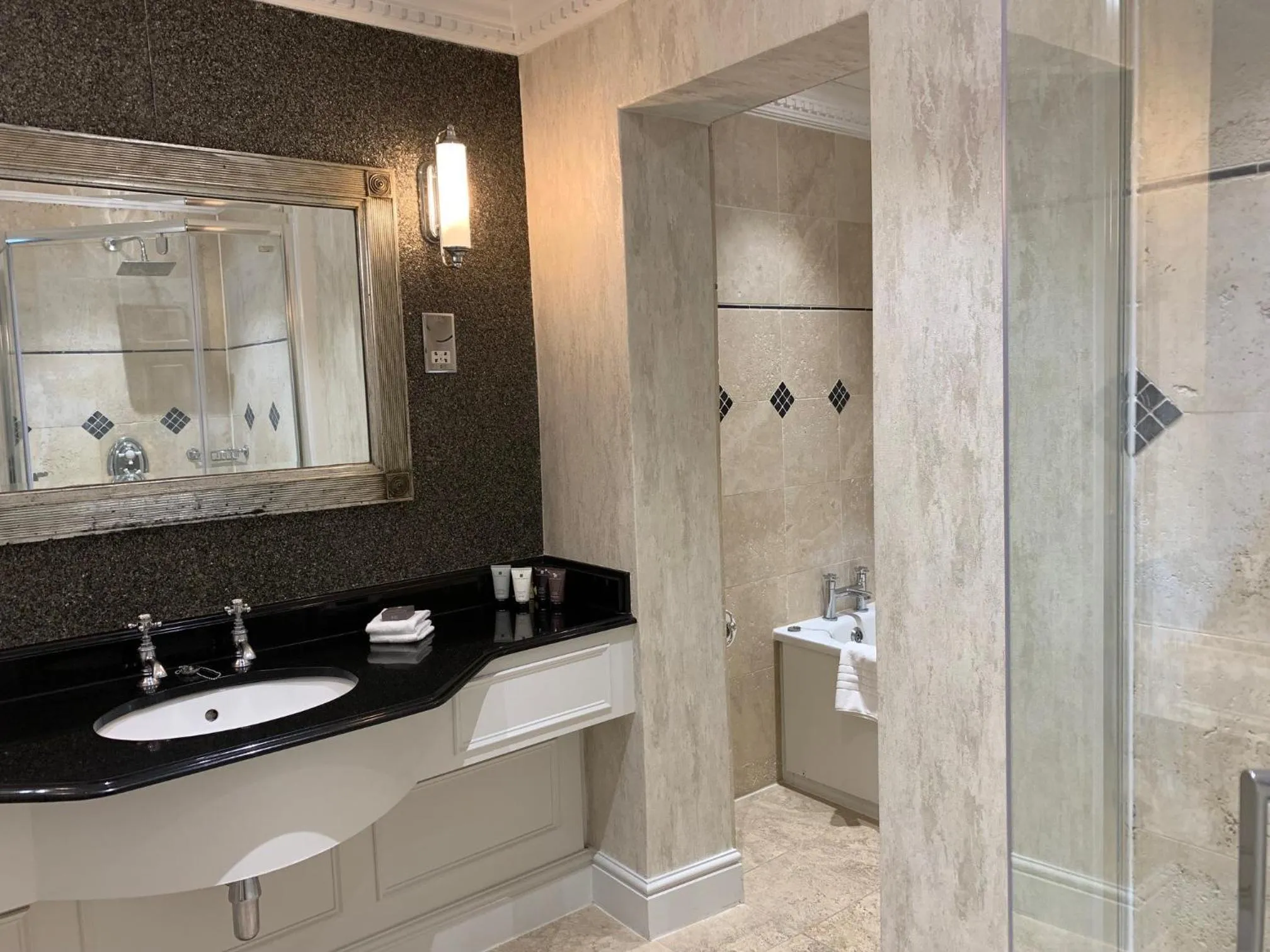 Bathroom in Rowhill Grange Hotel & Utopia Spa