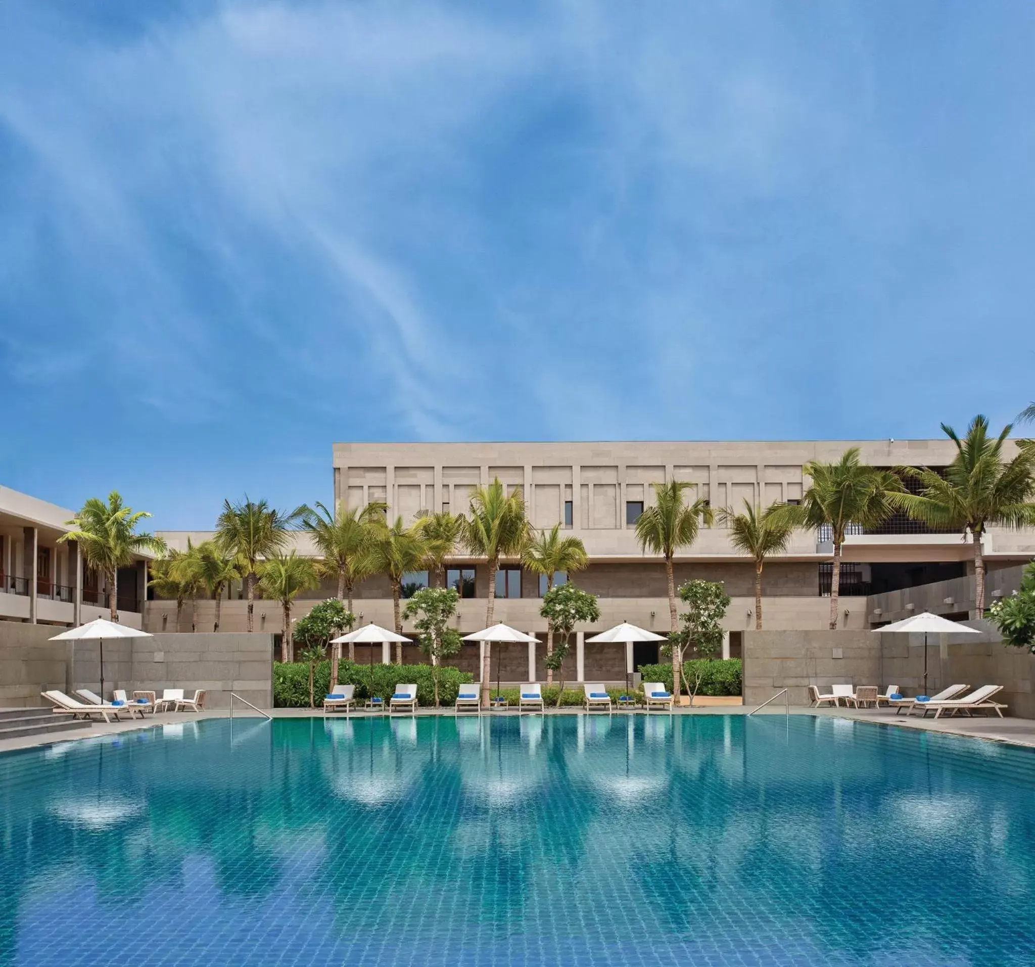 Swimming pool, Property Building in InterContinental Chennai Mahabalipuram Resort, an IHG Hotel