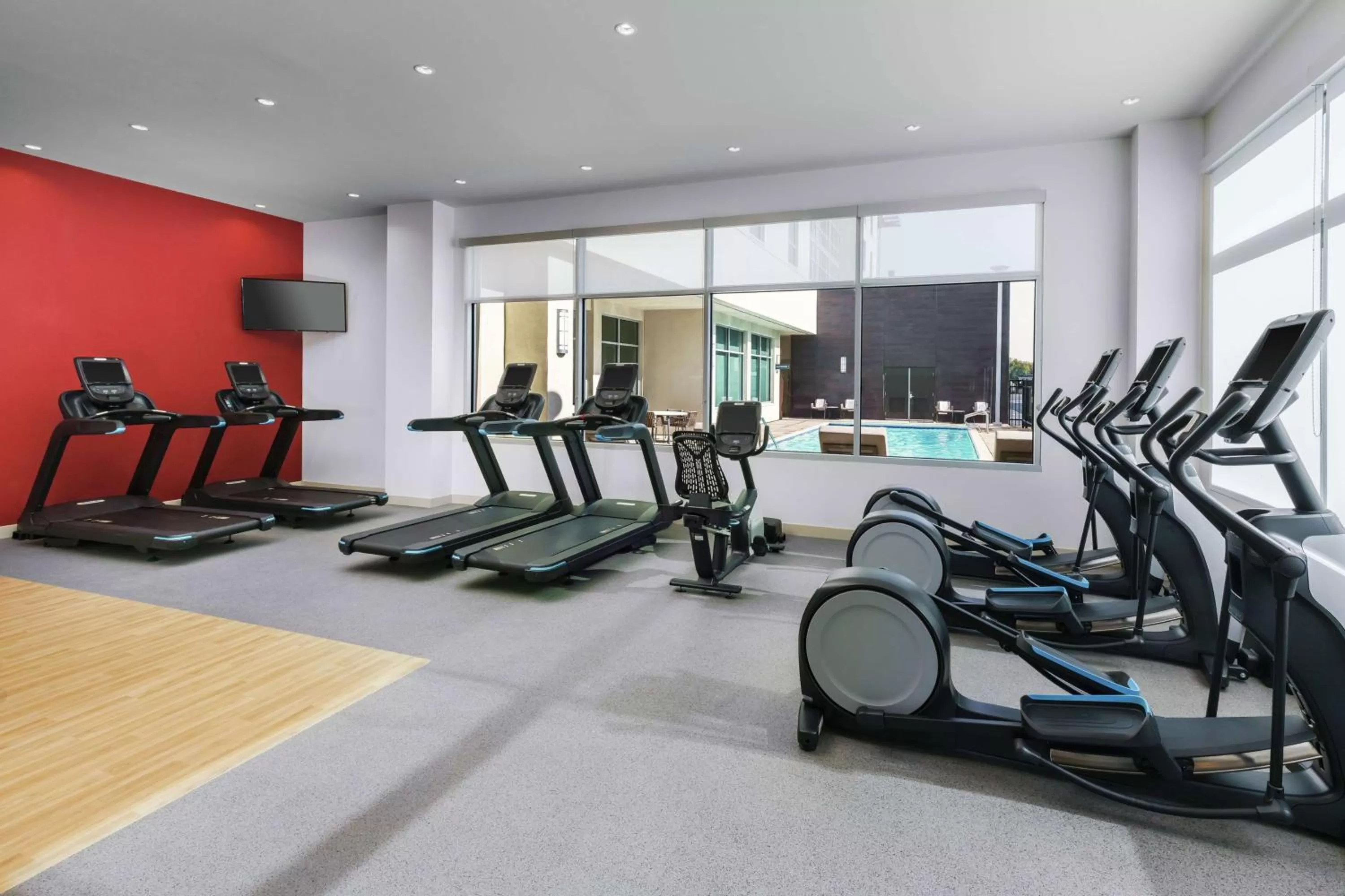 Fitness centre/facilities in Hilton Garden Inn Sunnyvale