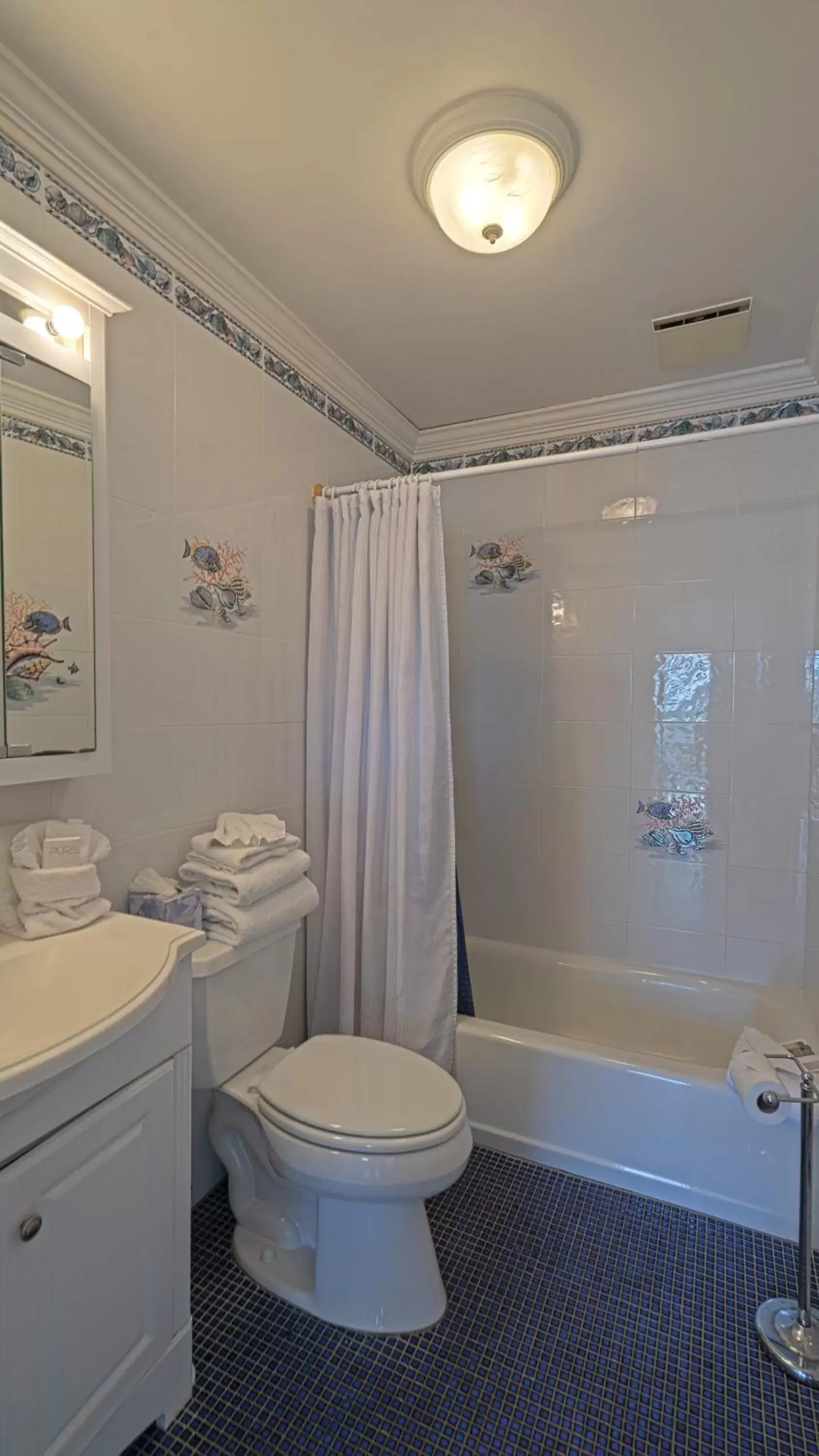 Bathroom in Montauk Oceanside Suites