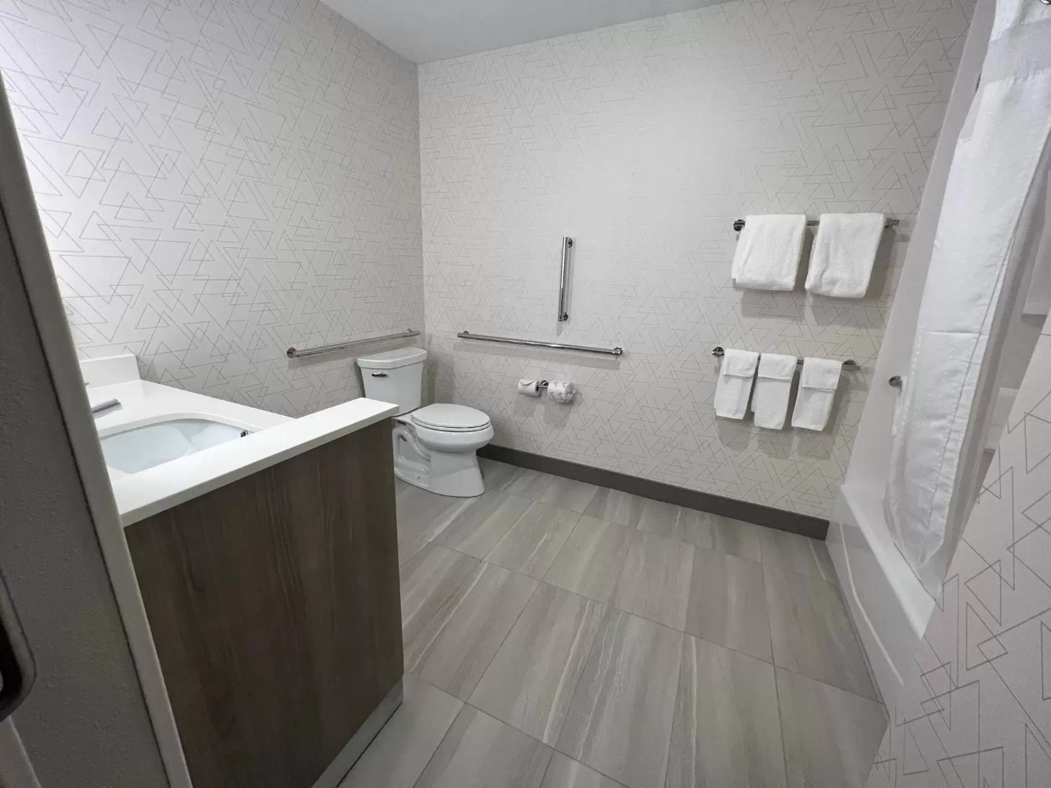 Bathroom in Holiday Inn Express & Suites - Tomah, an IHG Hotel