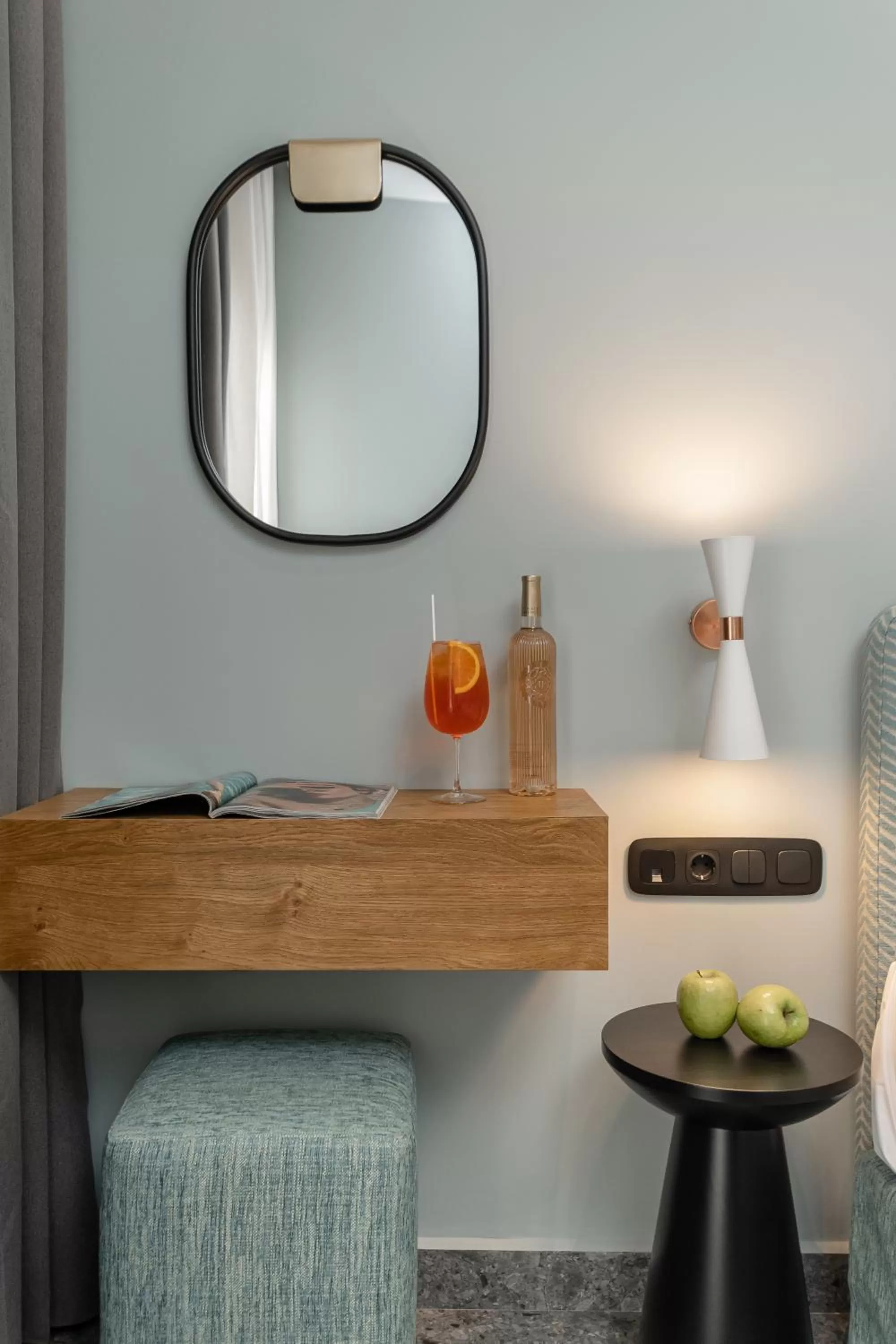 Decorative detail in Argo Boutique Hotel