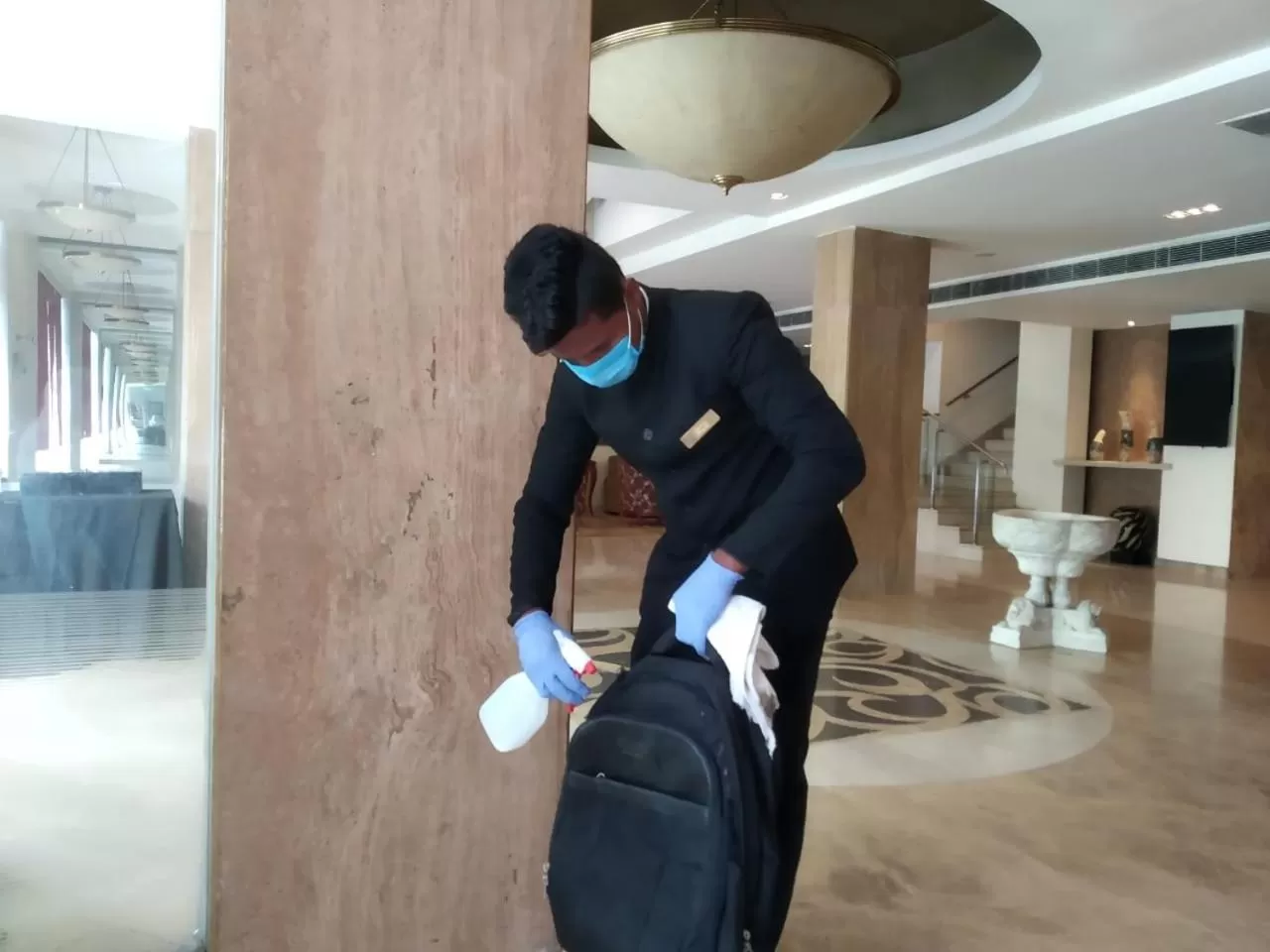 Staff in Hampshire Plaza