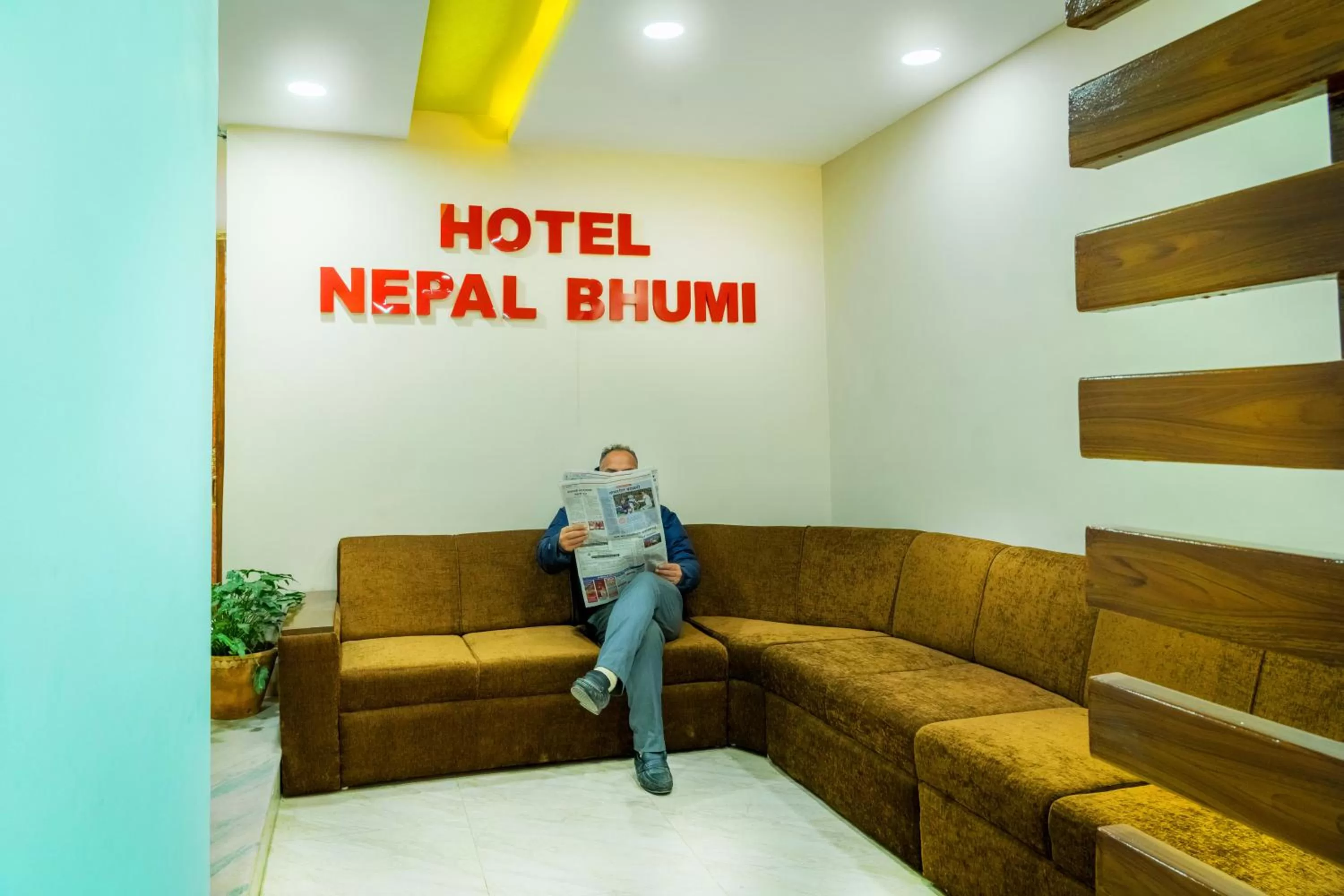 Facade/entrance in Hotel Nepal Bhumi
