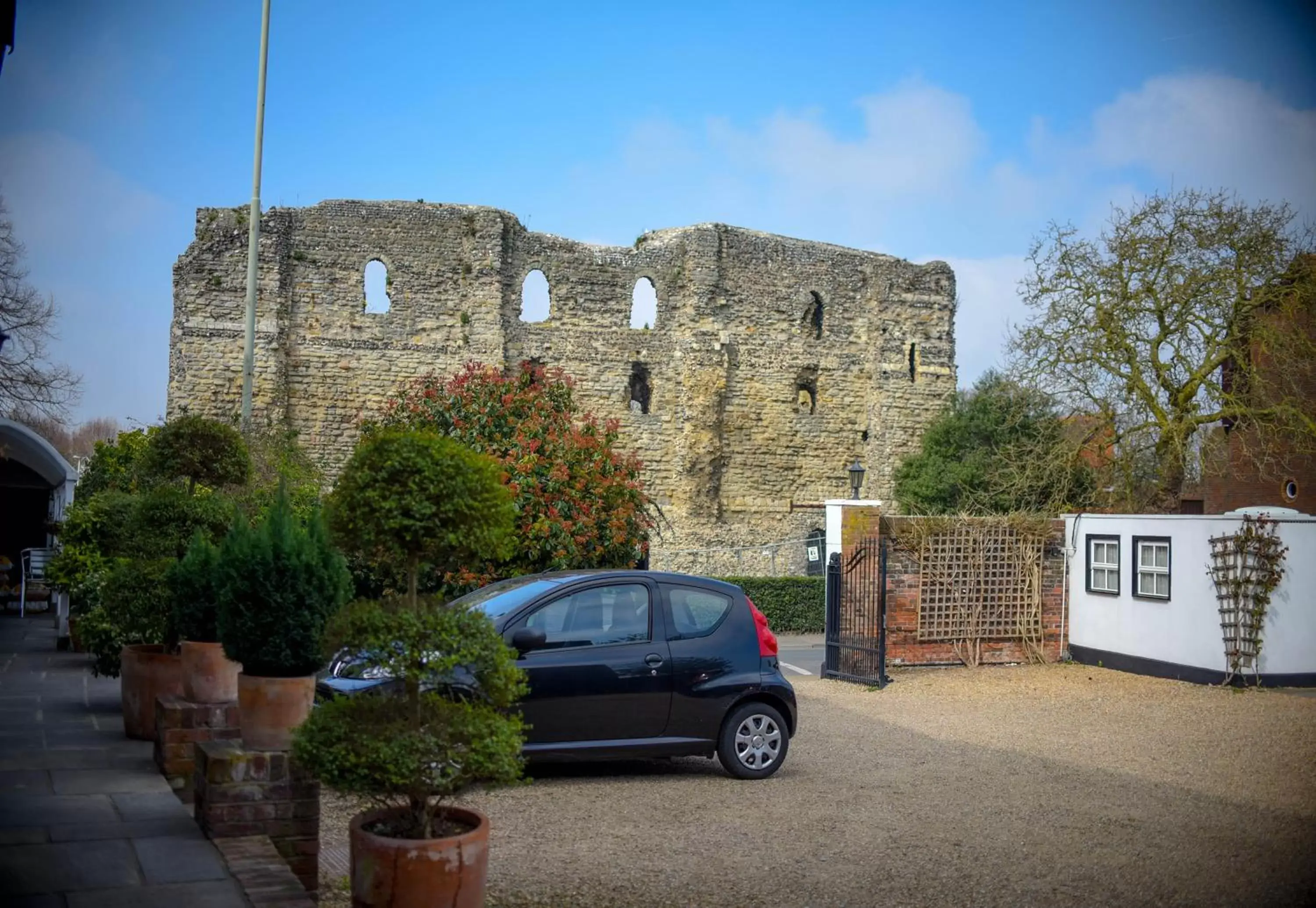 View (from property/room), Property Building in Castle House Hotel