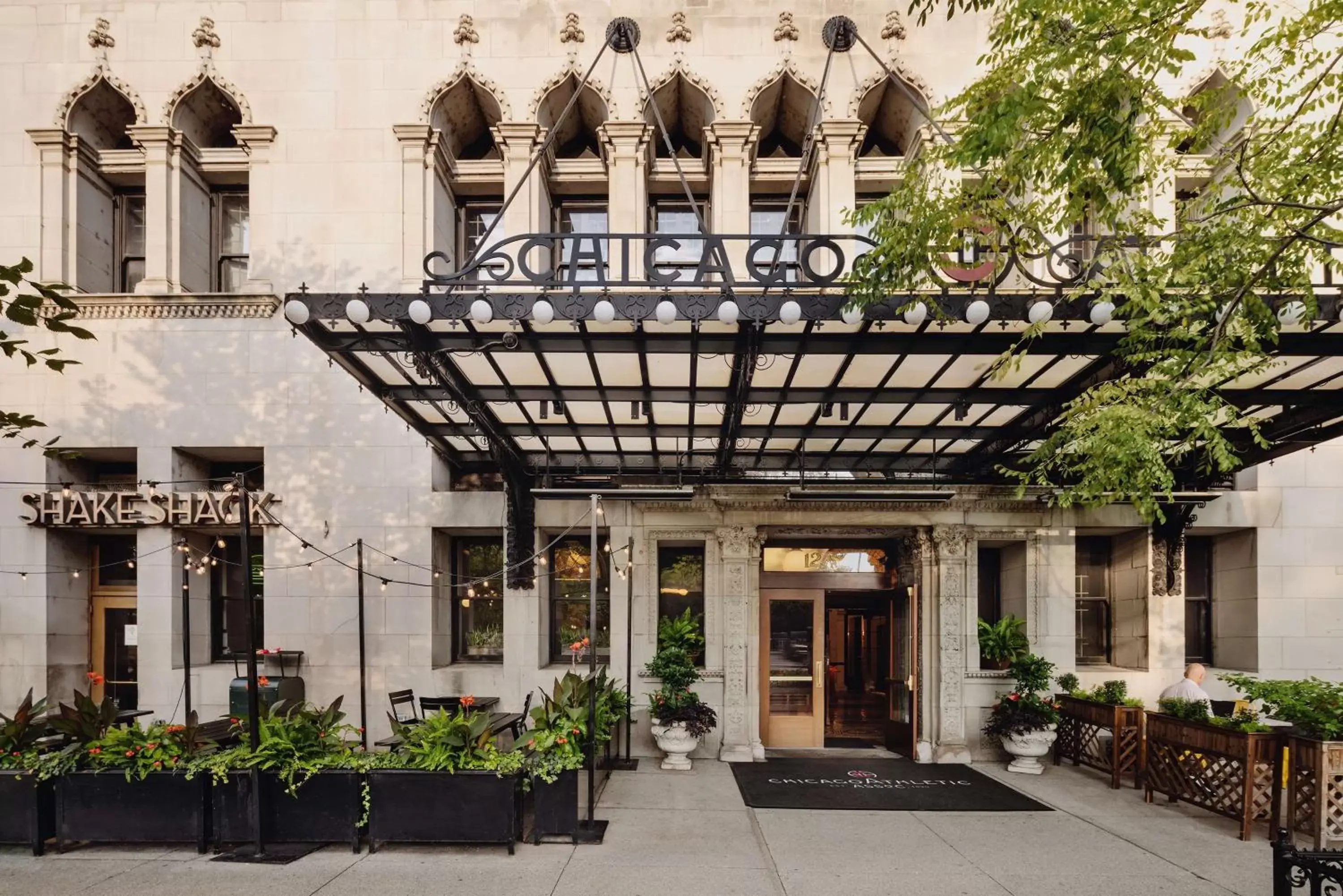 Property building in Chicago Athletic Association, part of Hyatt