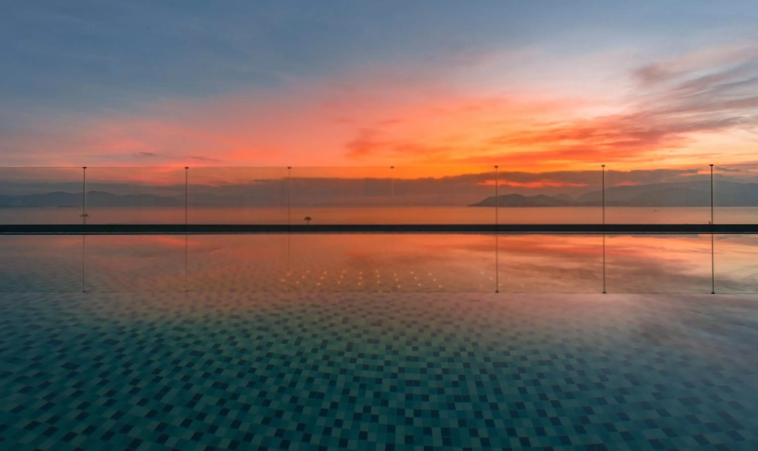 Swimming pool, Sunrise/Sunset in Grand Gosia Hotel