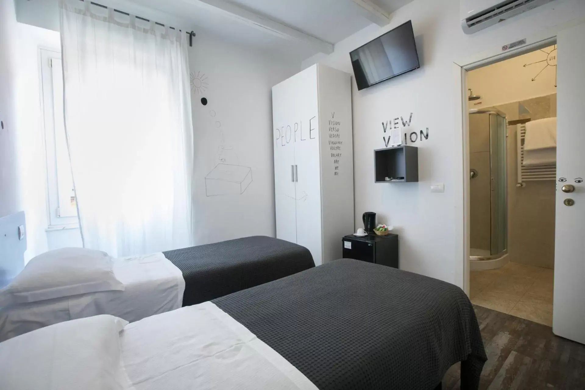 Bed in Boutique Hotel Novecento