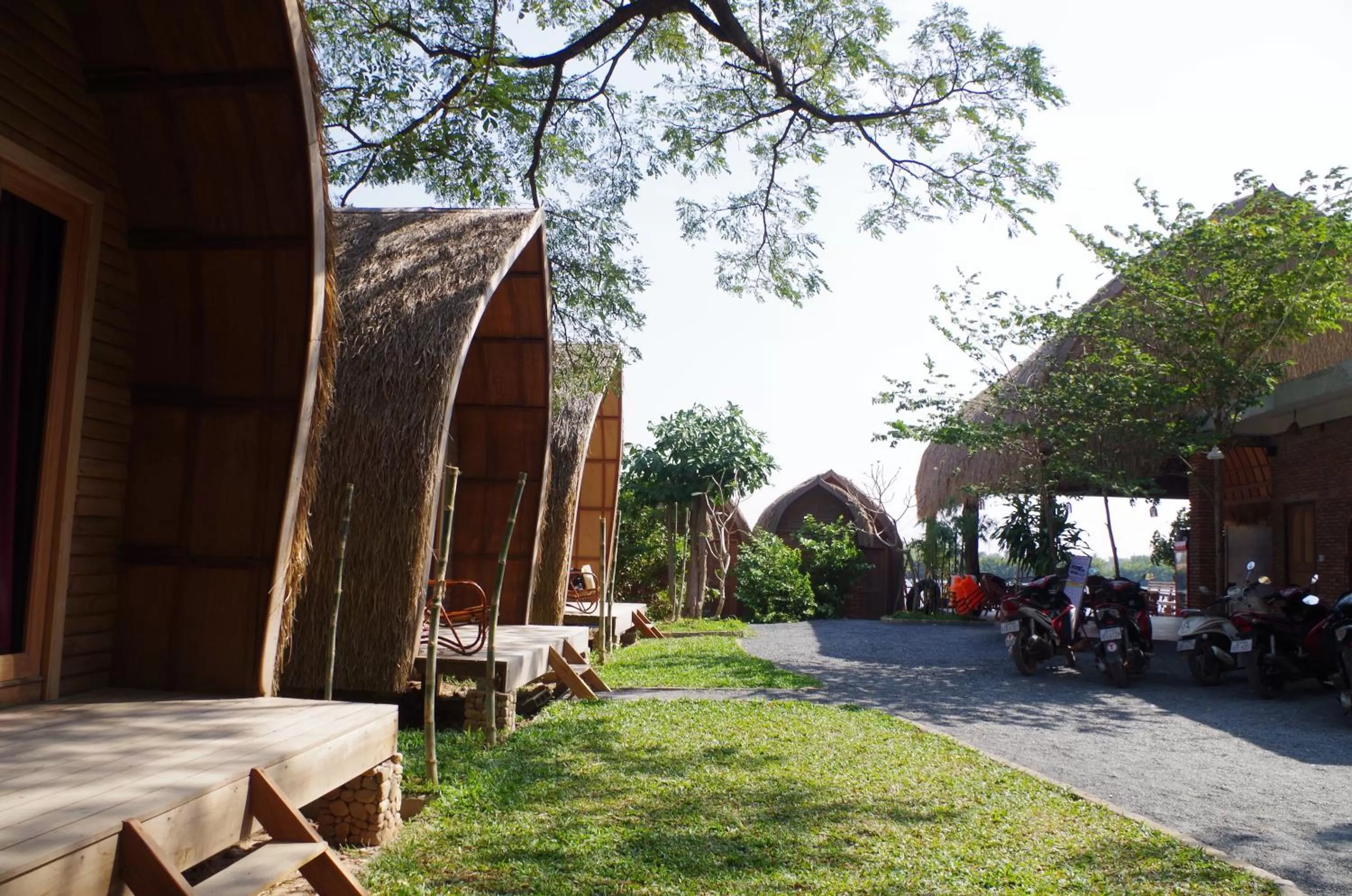 Garden in Bamboo Bungalow