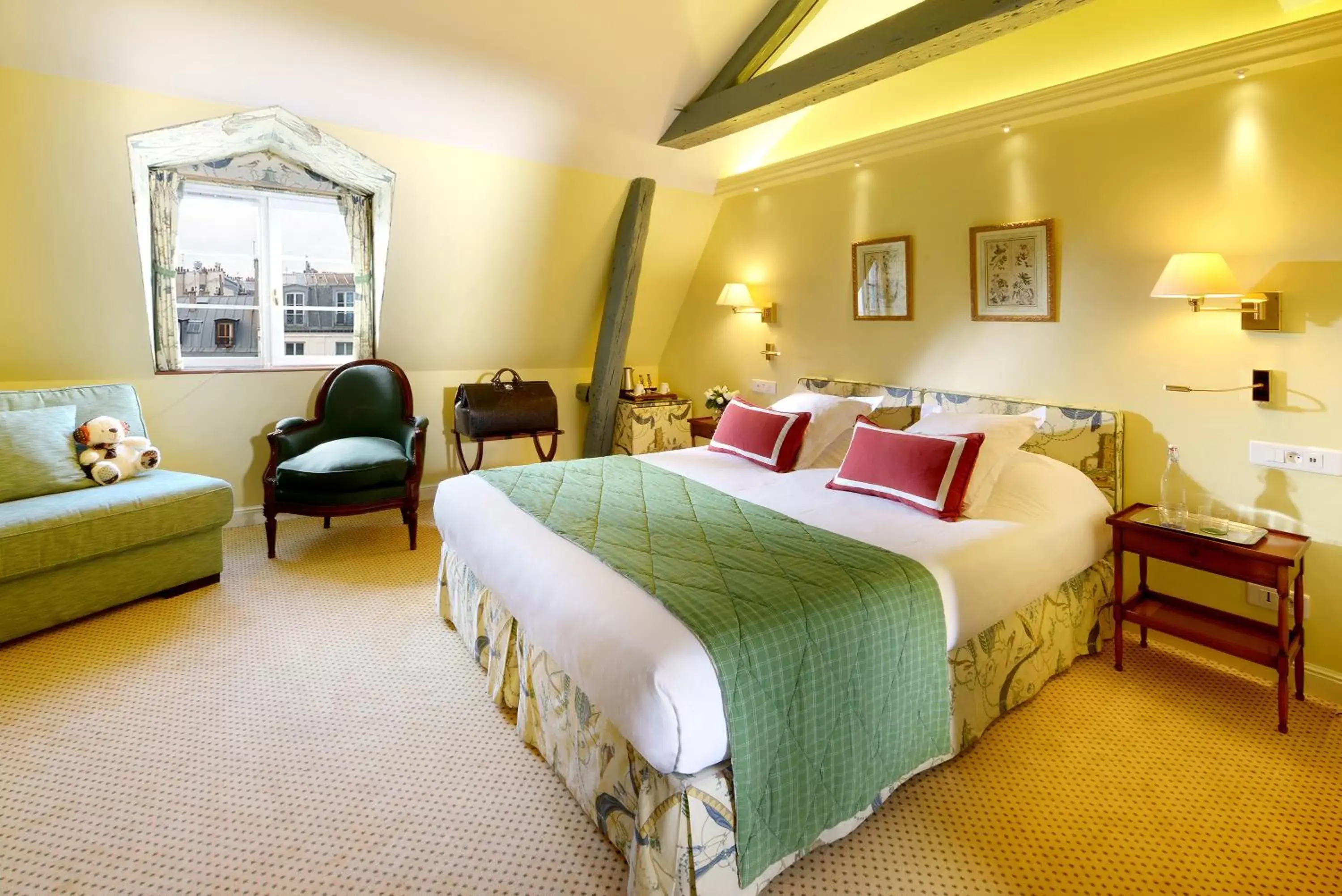 Bedroom, Room Photo in Le Relais Montmartre