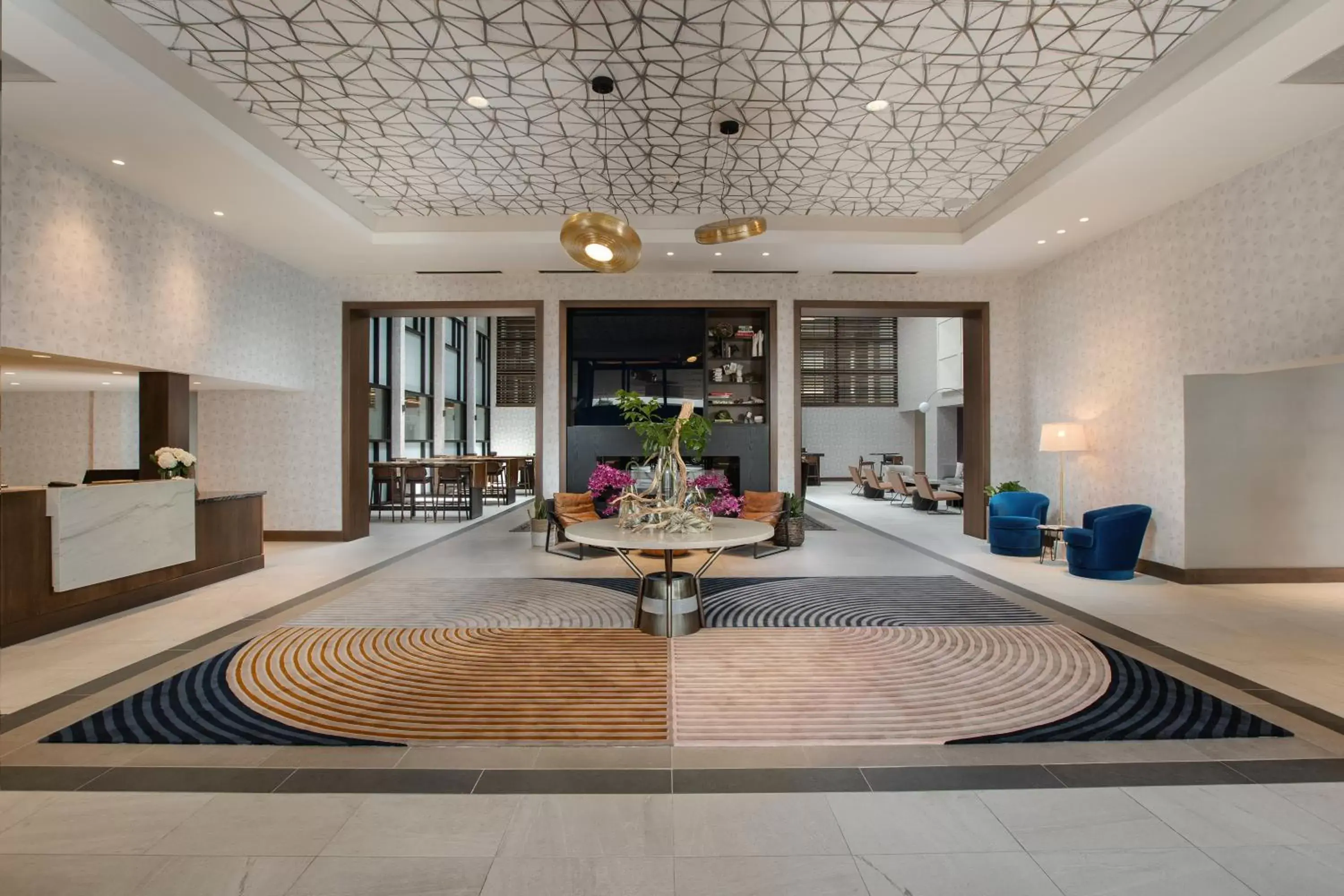 Lobby or reception in The Beeman Hotel