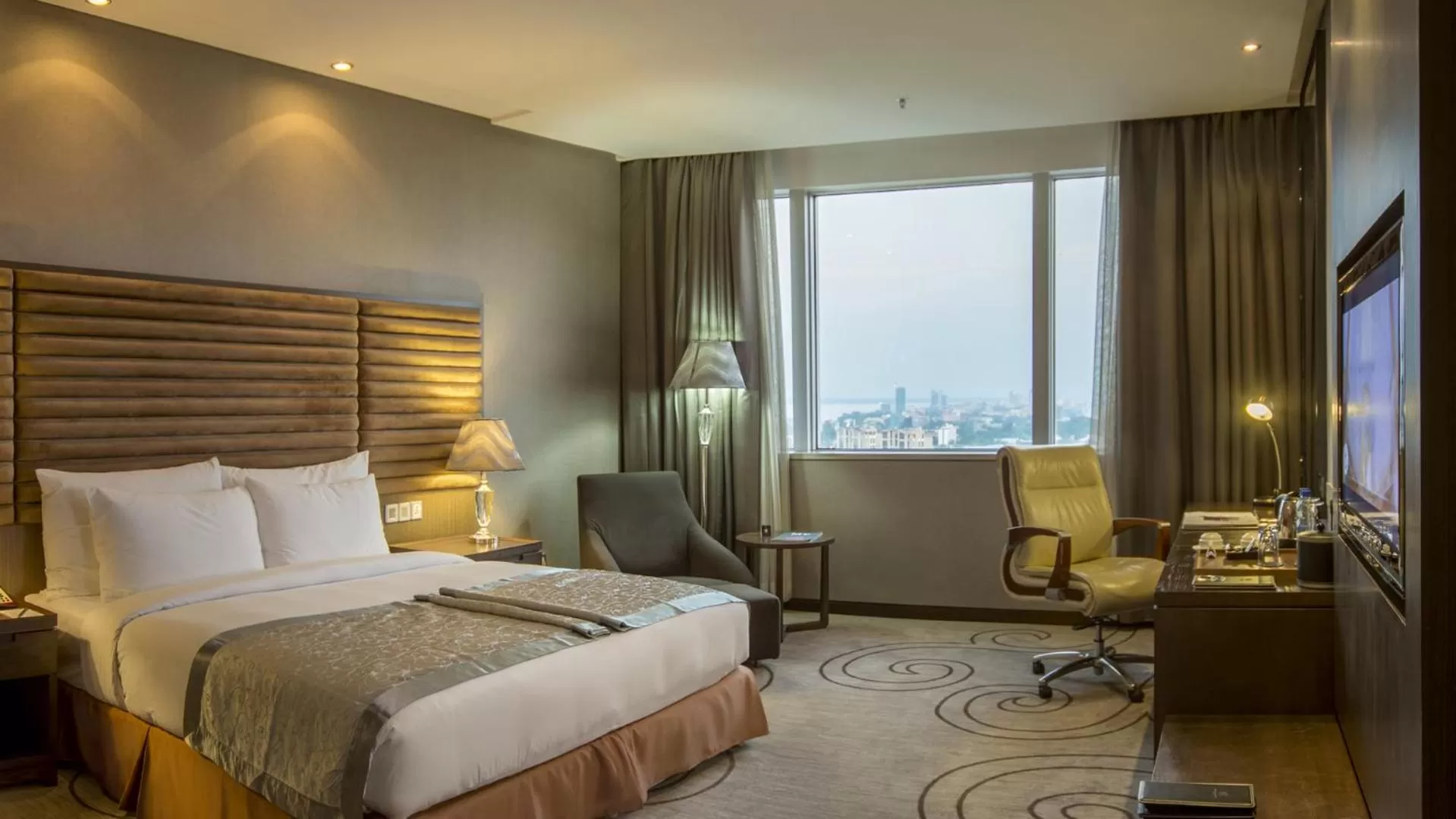 Deluxe King Room in Fleuve Congo Hotel By Blazon Hotels