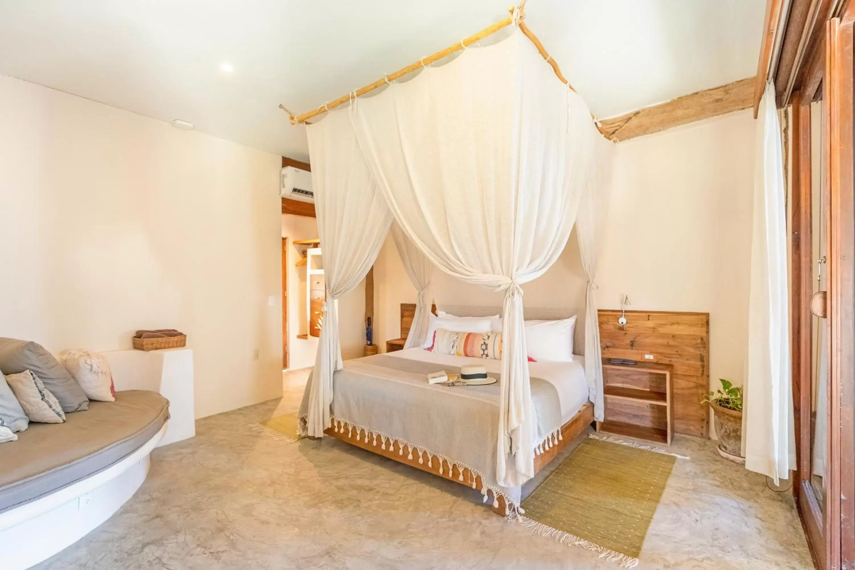 Bed in Ahau Tulum