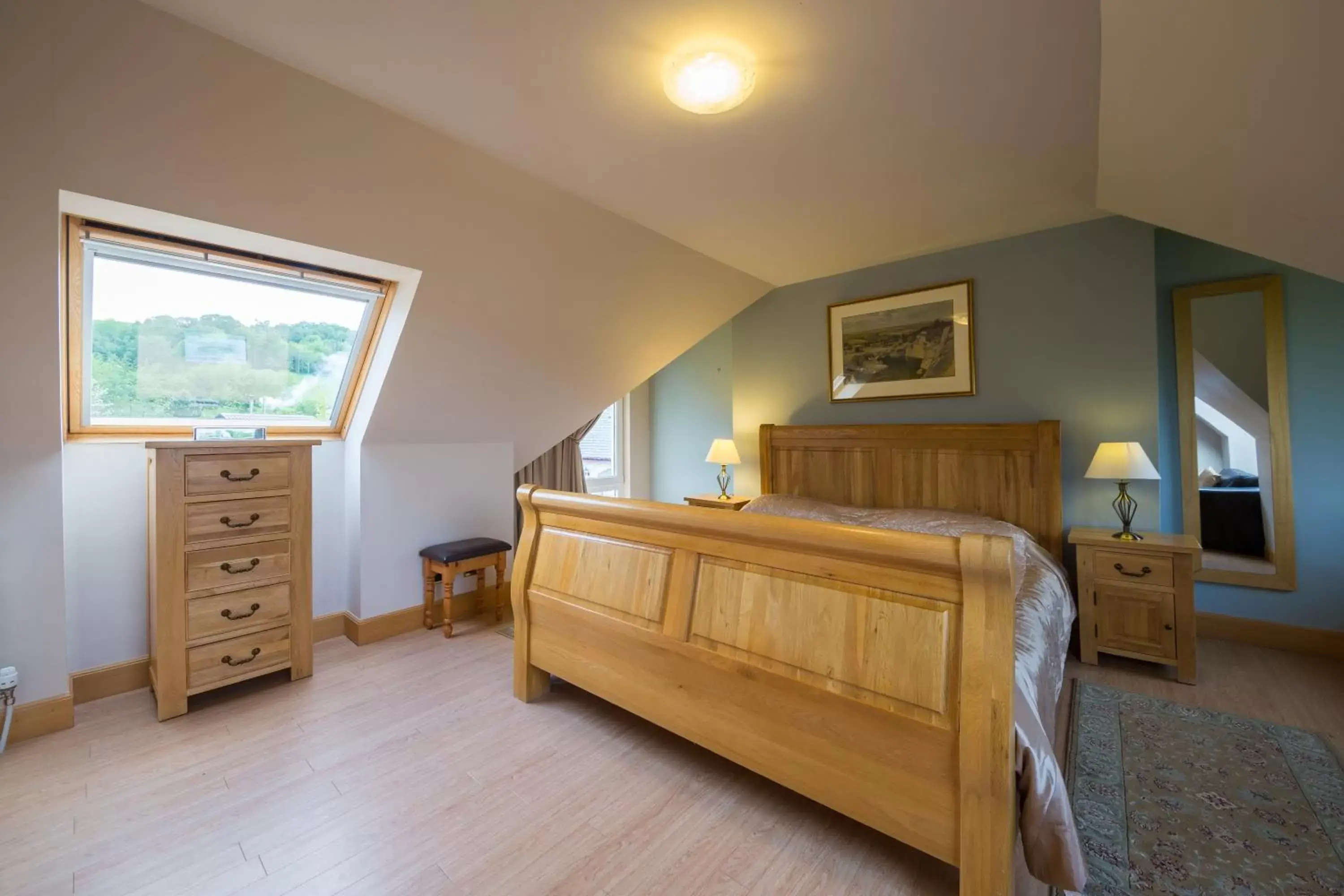 Bedroom, Lobby/Reception in Errichel House and Cottages