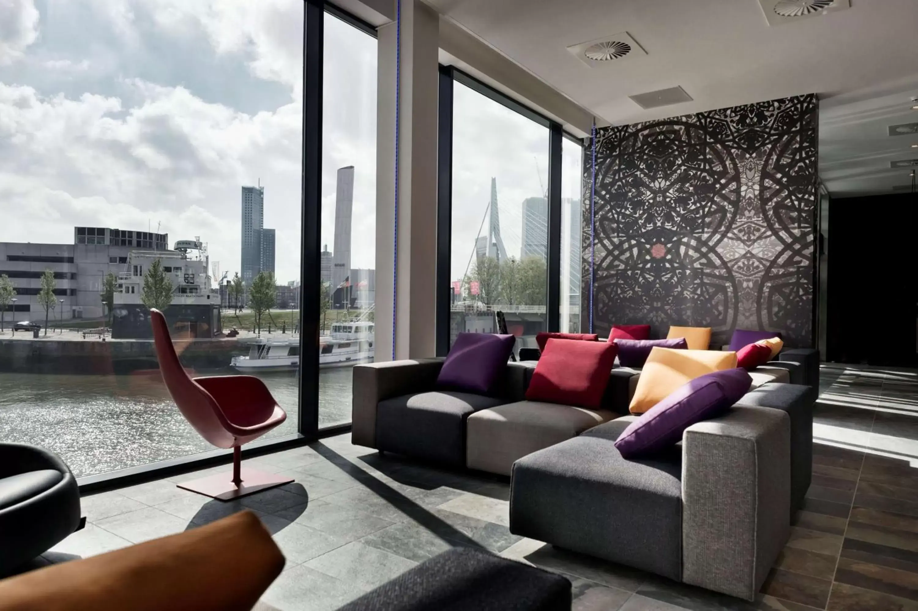 Lobby or reception, Seating Area in Mainport Design Hotel