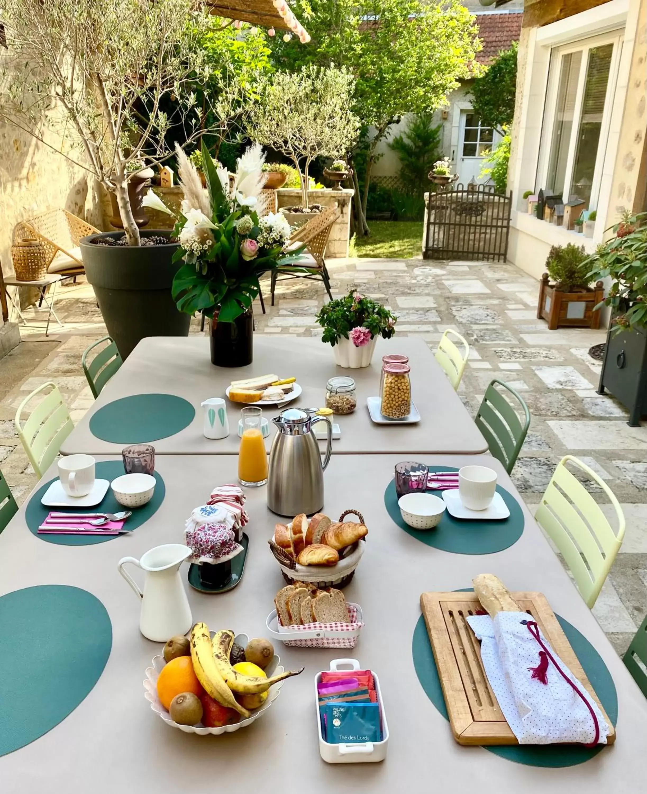 Breakfast in La maison de Montaboulin