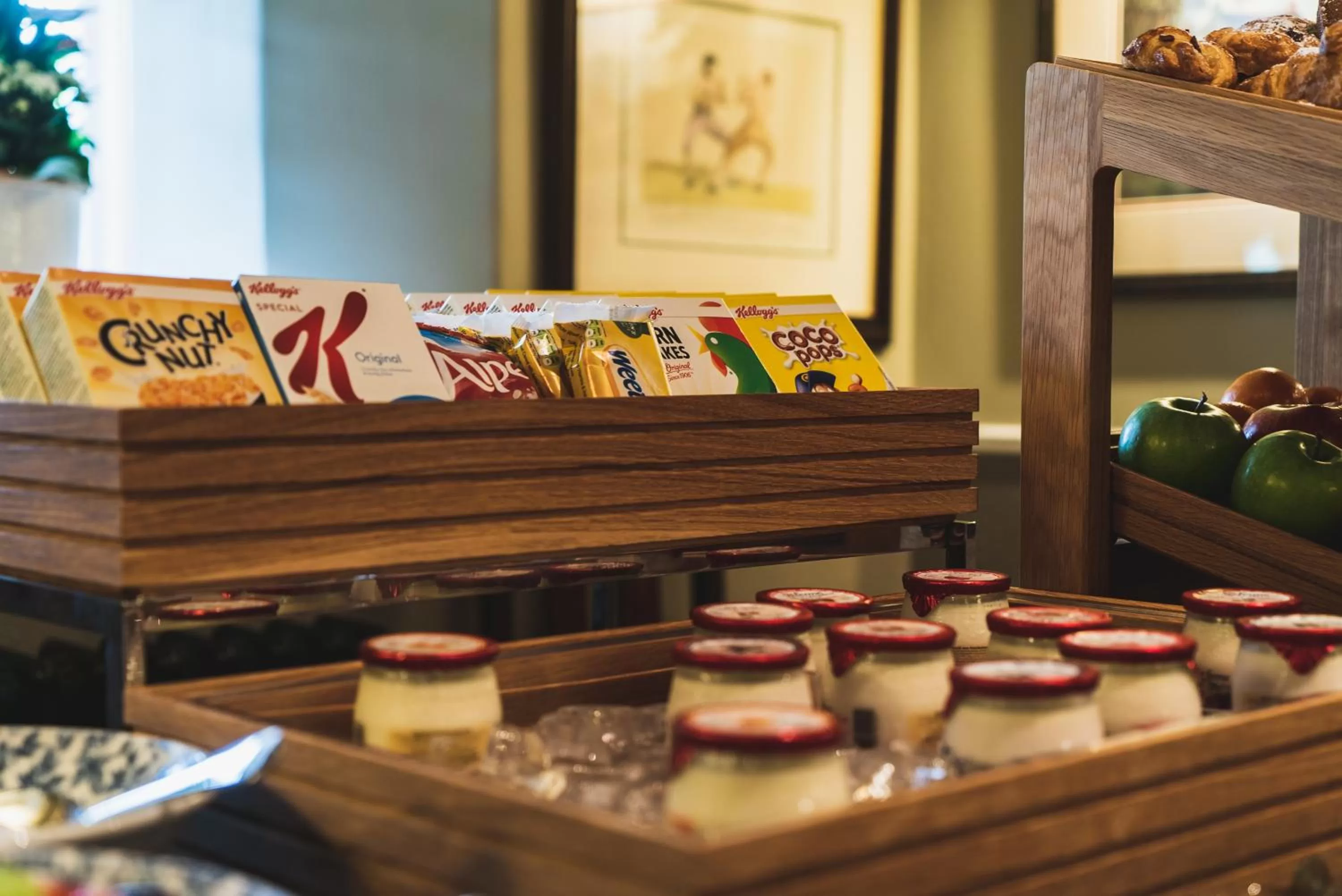 Continental breakfast in The Highdown – Brunning and Price