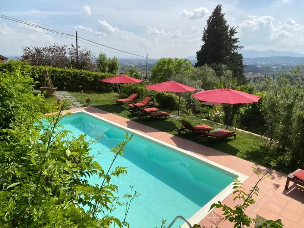 Swimming pool, Pool View in Hotel Villa Sermolli