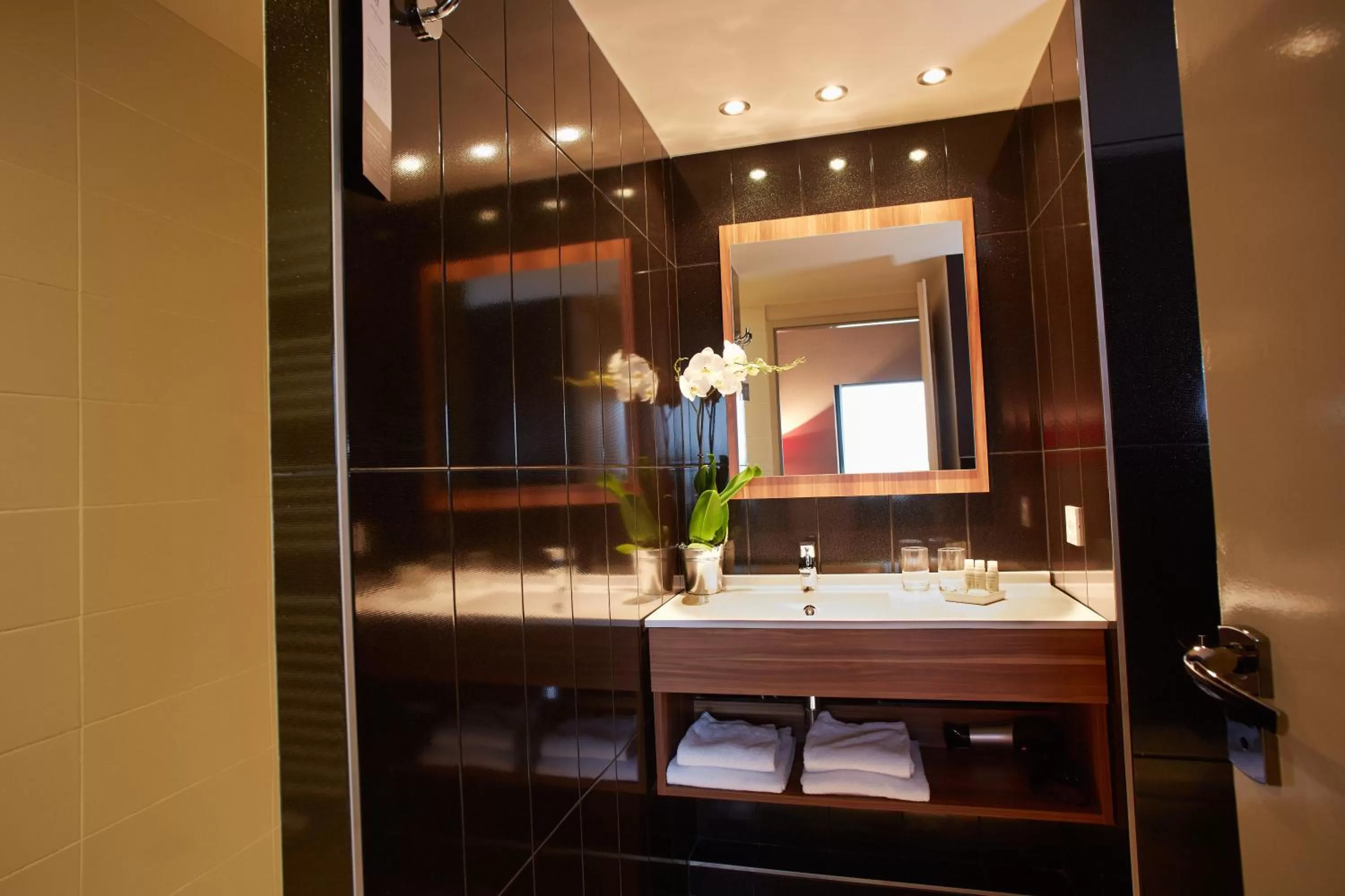 Bathroom in Atrium Hôtel Valence Ville