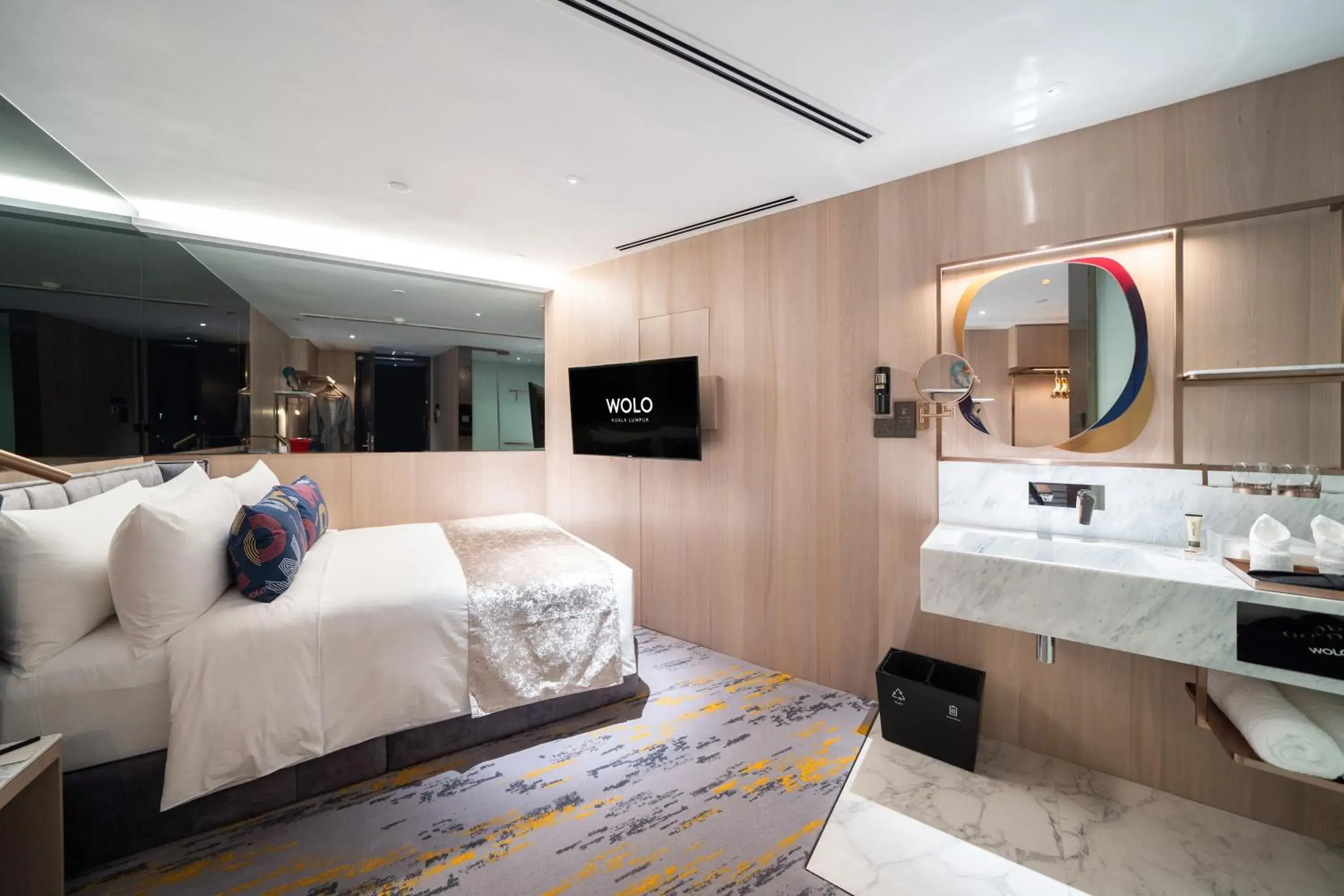 Bedroom, Bathroom in WOLO Kuala Lumpur