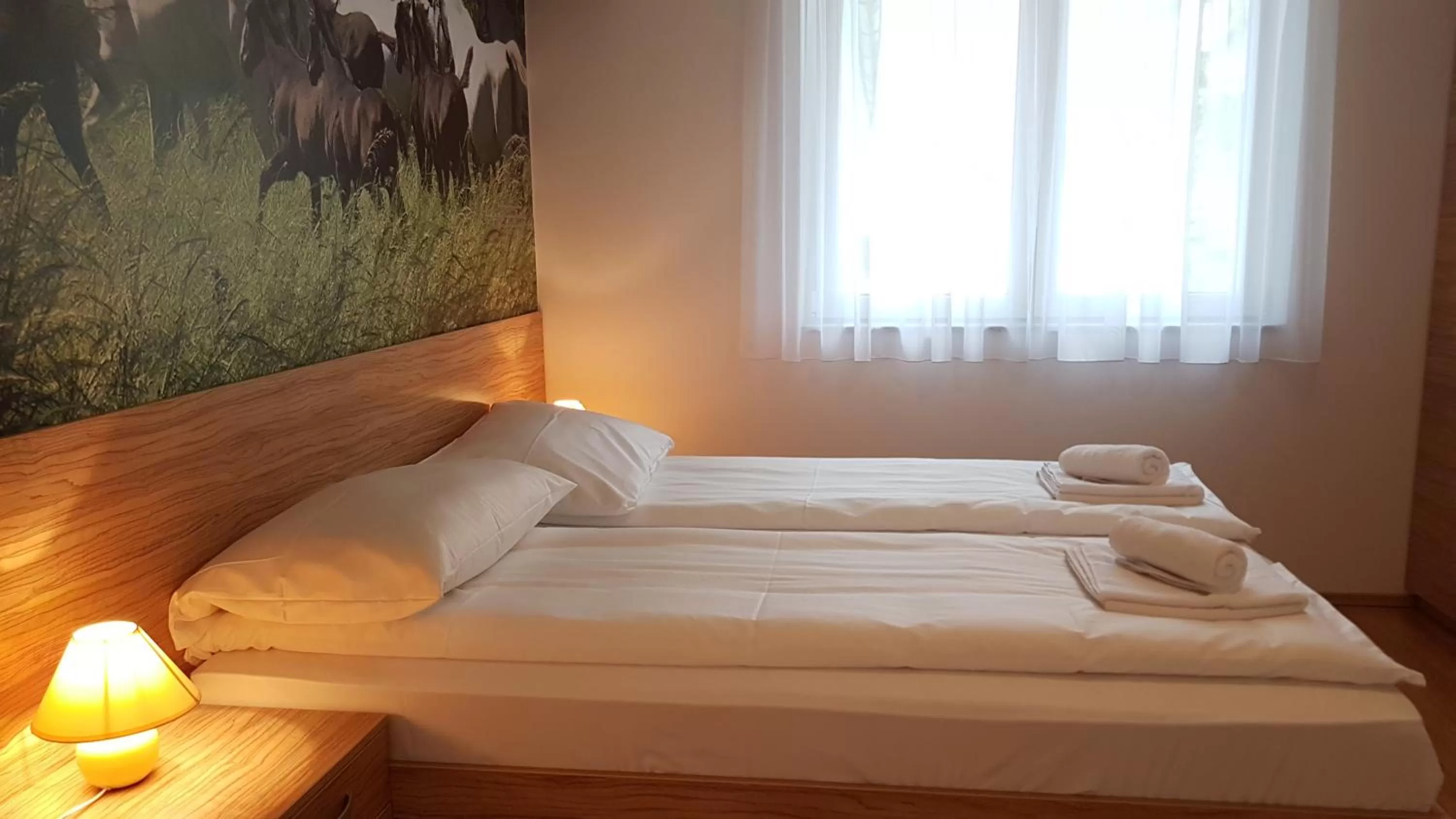 Photo of the whole room, Bed in B&B By The Way