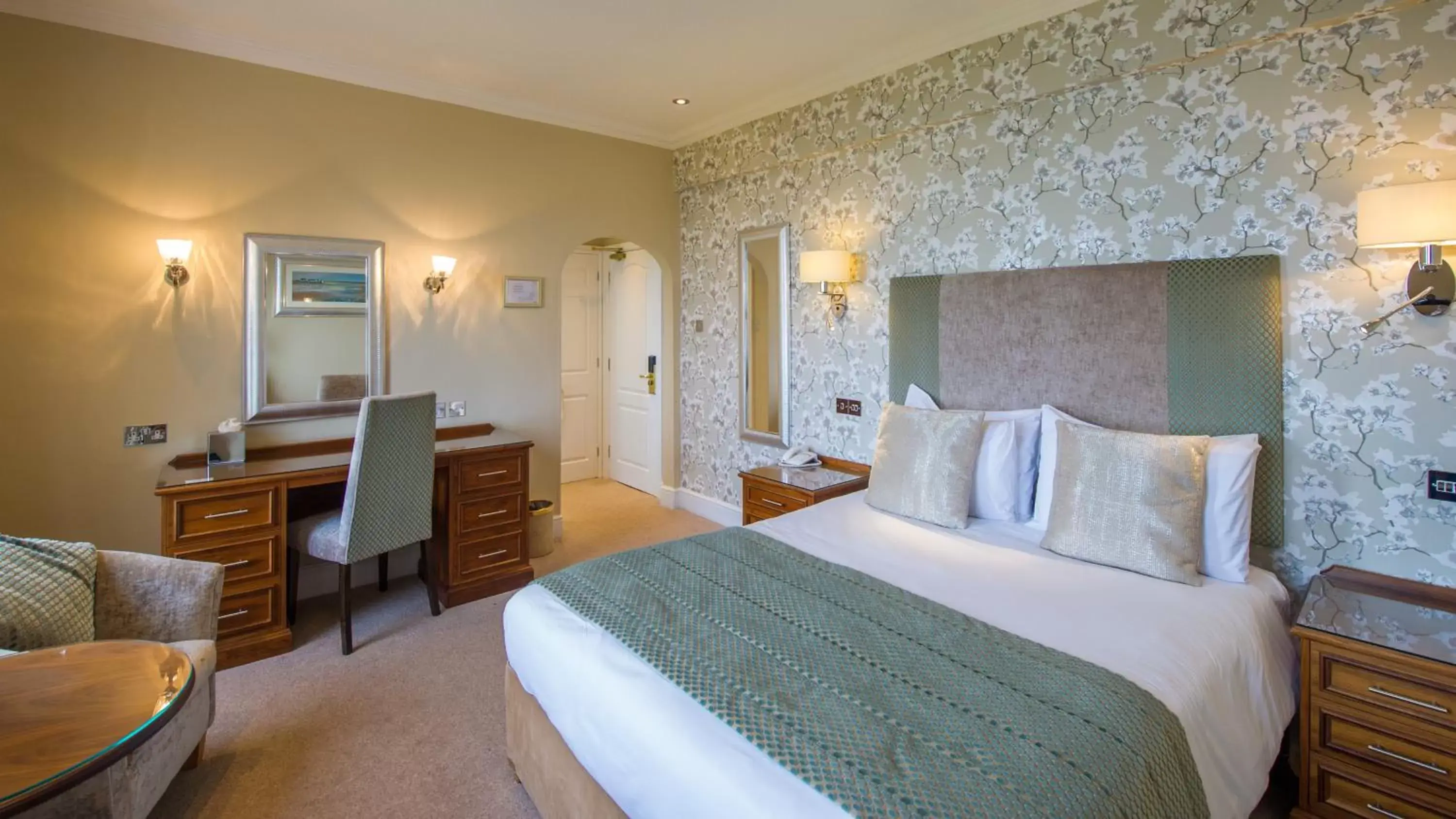 Photo of the whole room, Bed in The Carlyon Bay Hotel and Spa