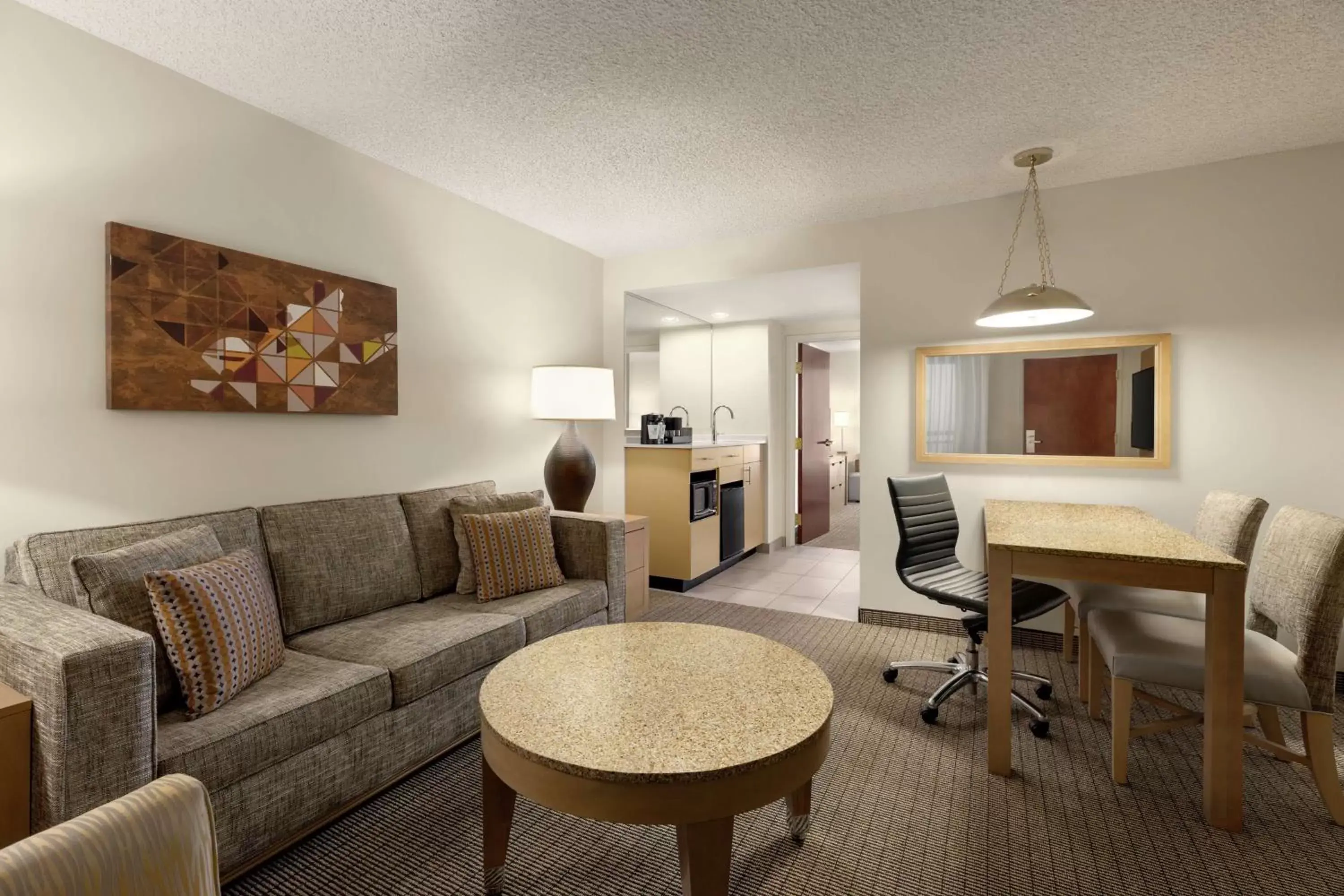 Living room, Seating Area in Embassy Suites by Hilton Denver International Airport