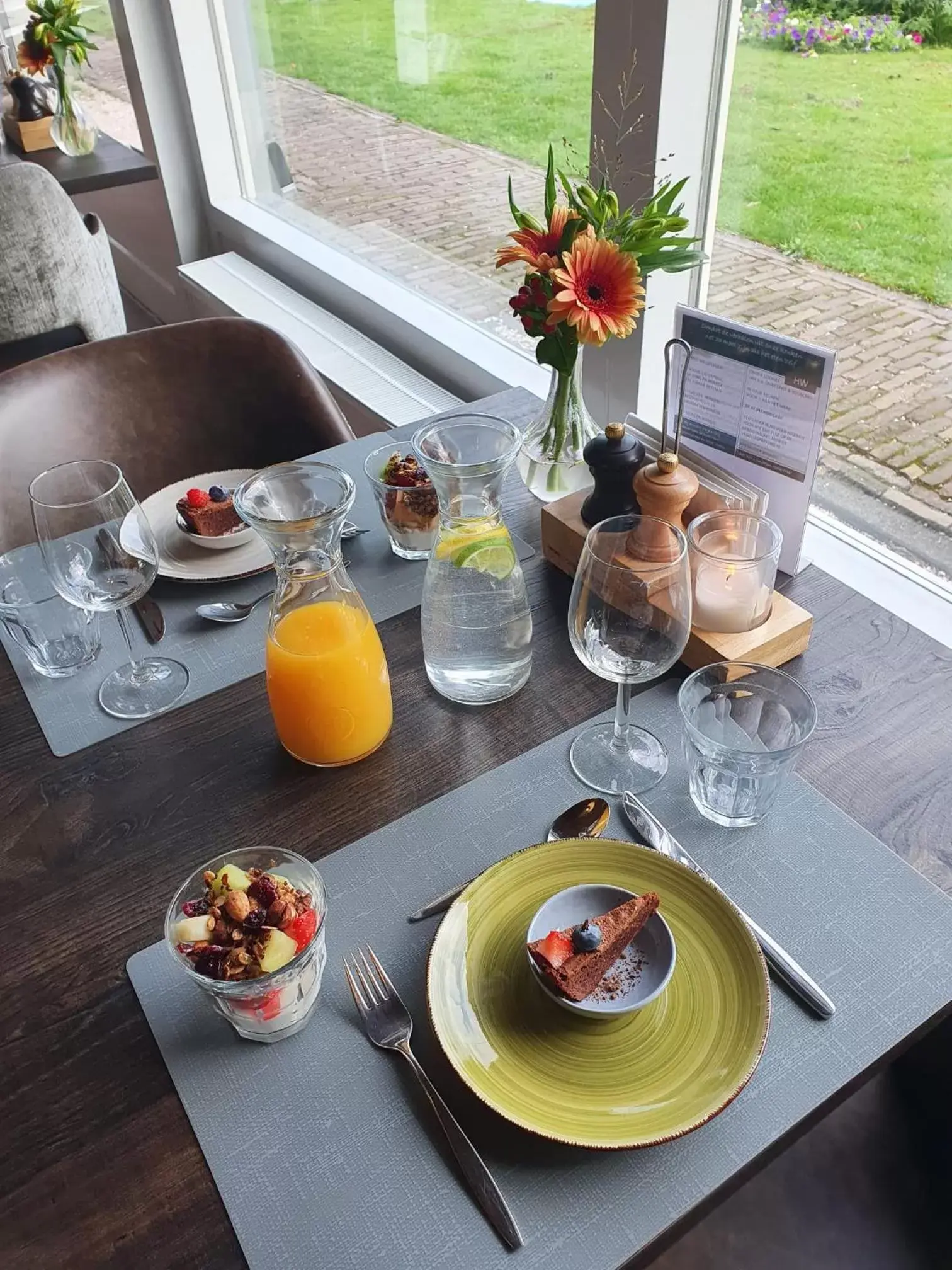 Dining area in Herberg Welgelegen