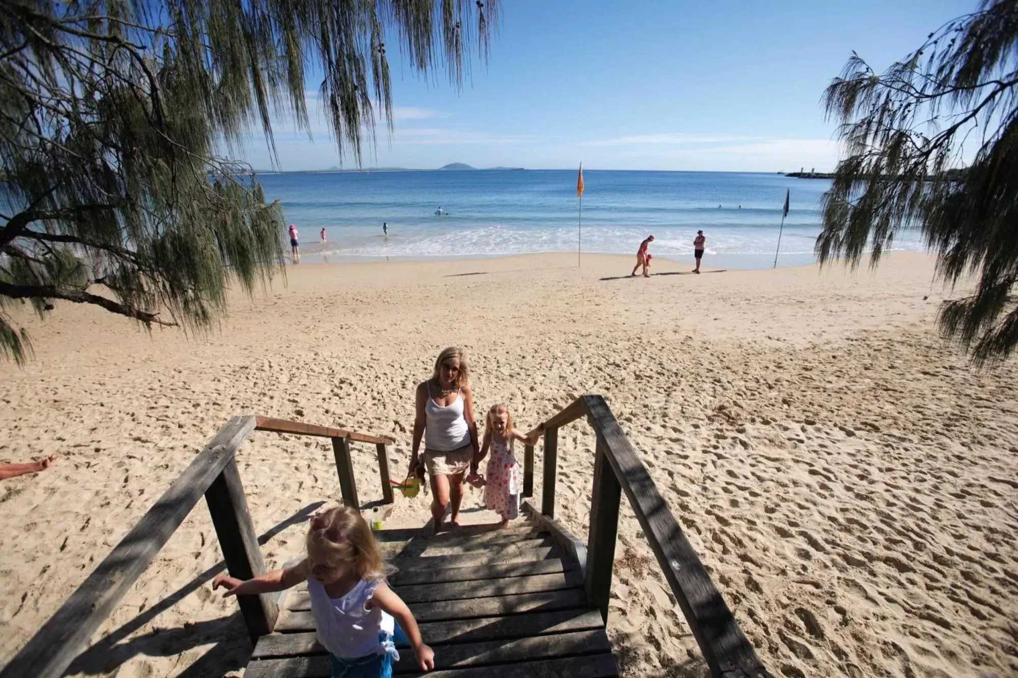 People, Beach in Alex Seaside Resort