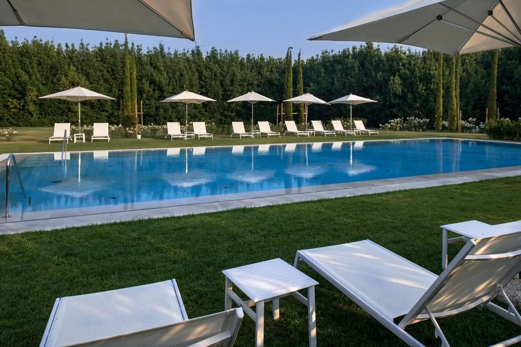 Swimming Pool in Relais et Châteaux Hotel Villa Franceschi