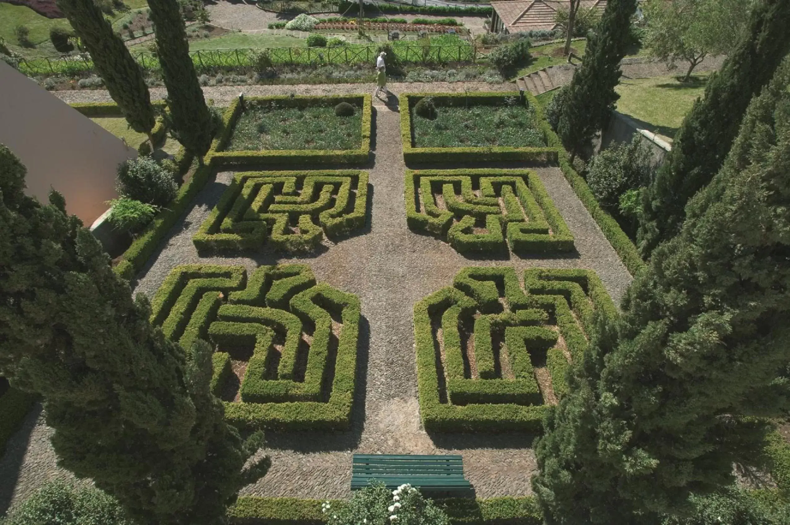 Garden, Bird's-eye View in Quinta do Estreito