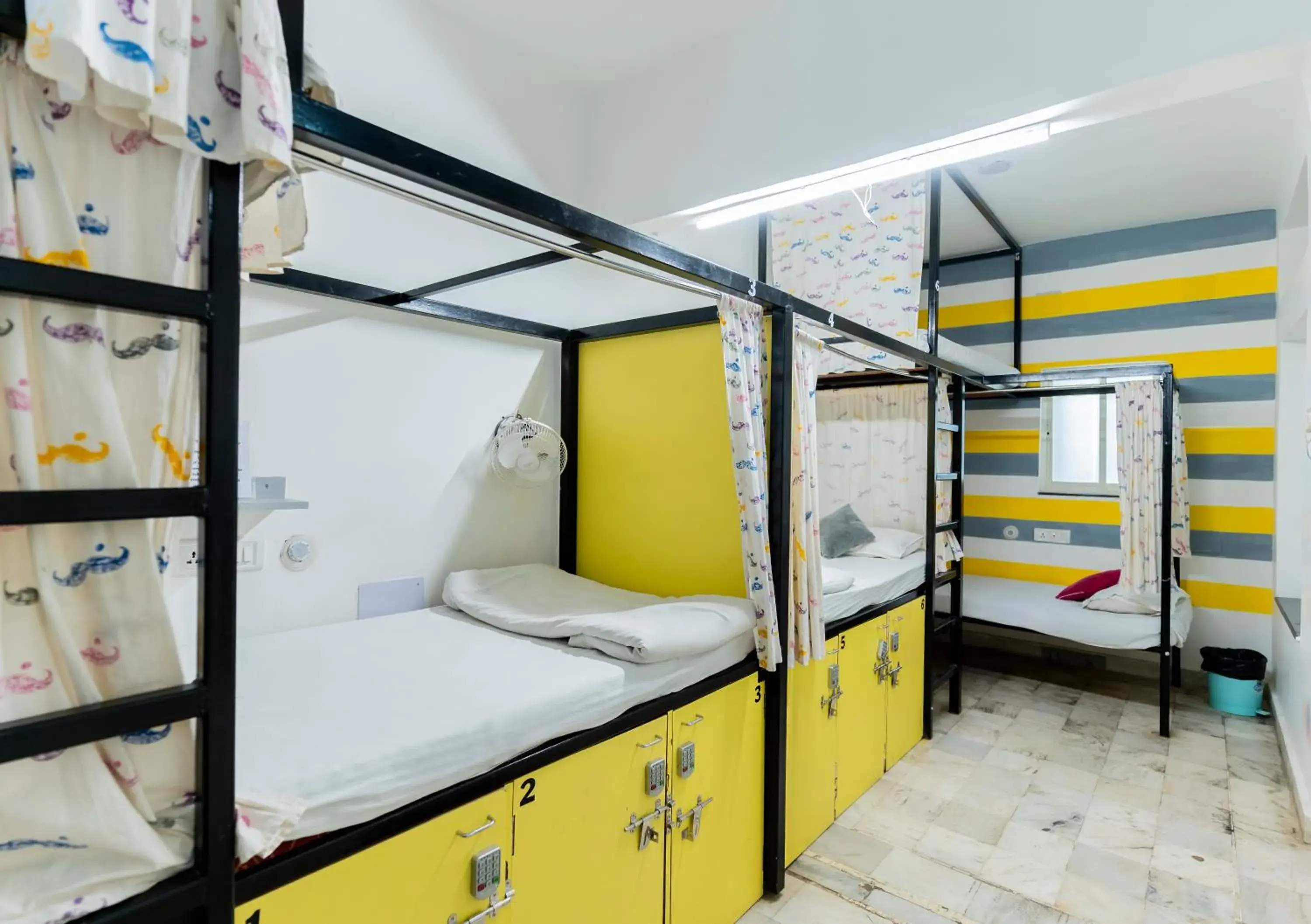 Bunk Bed in Moustache Hostel Udaipur