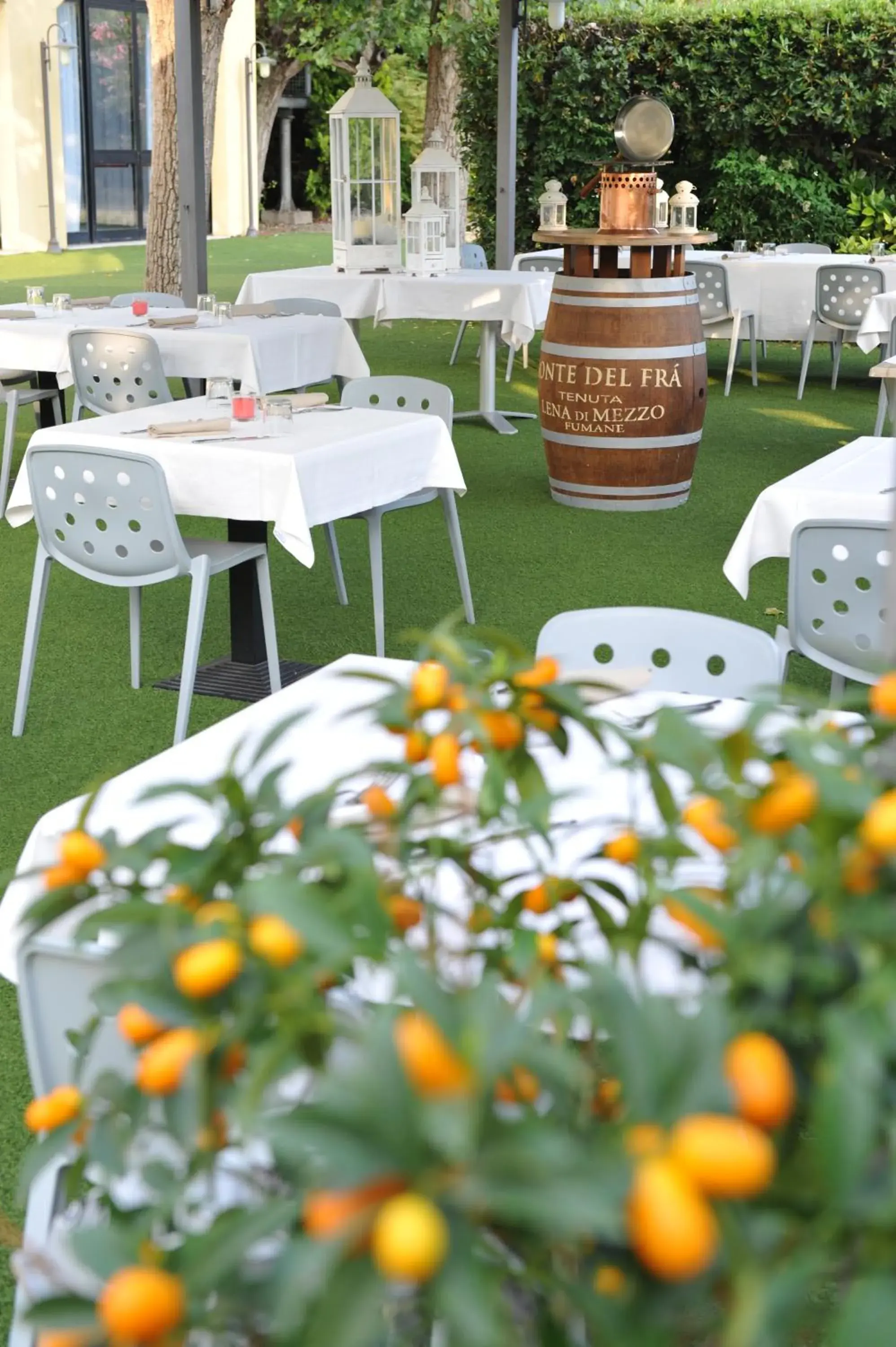 Patio in Hotel Ristorante Al Fiore