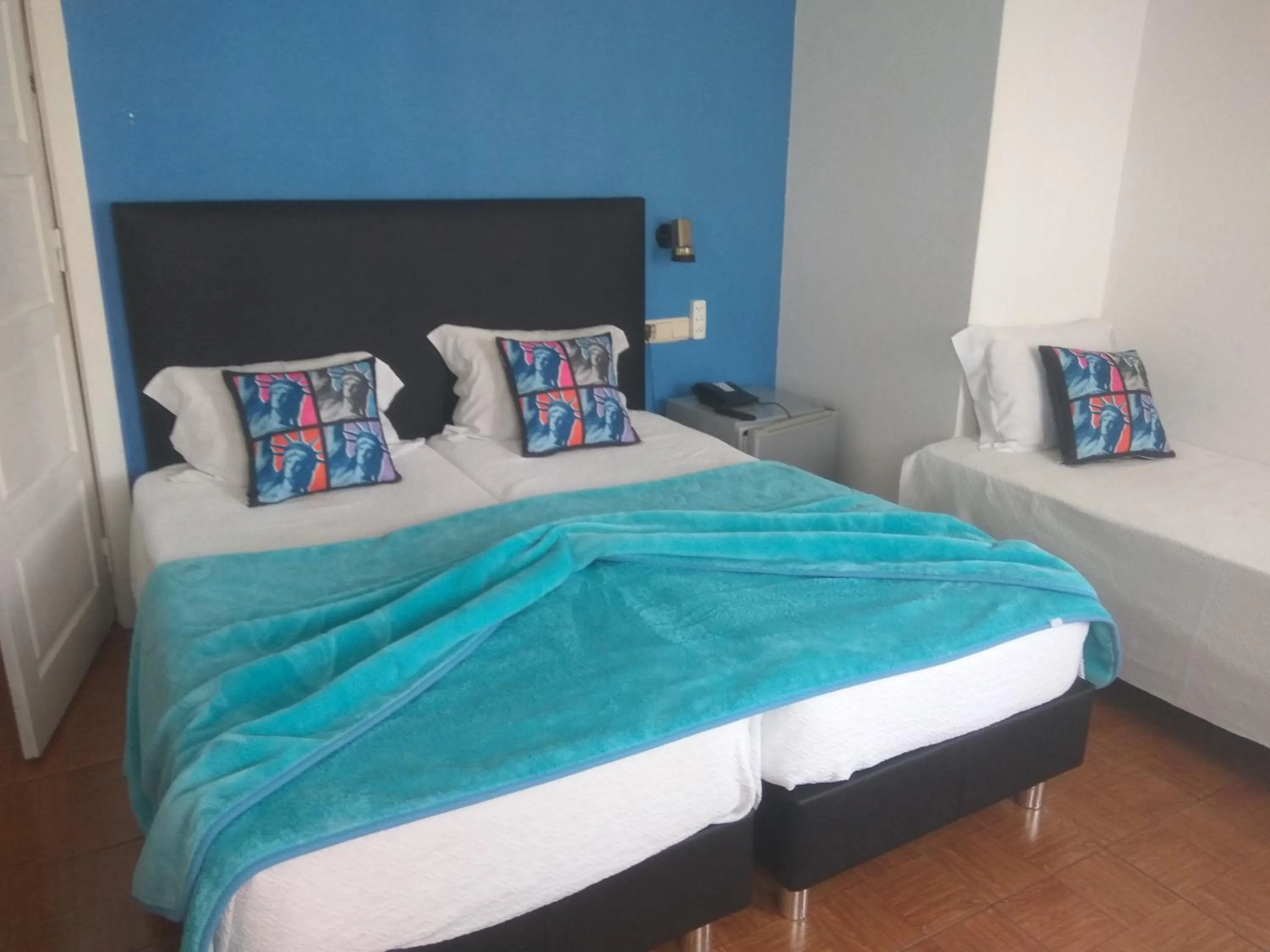 Bed in Hotel Paulista