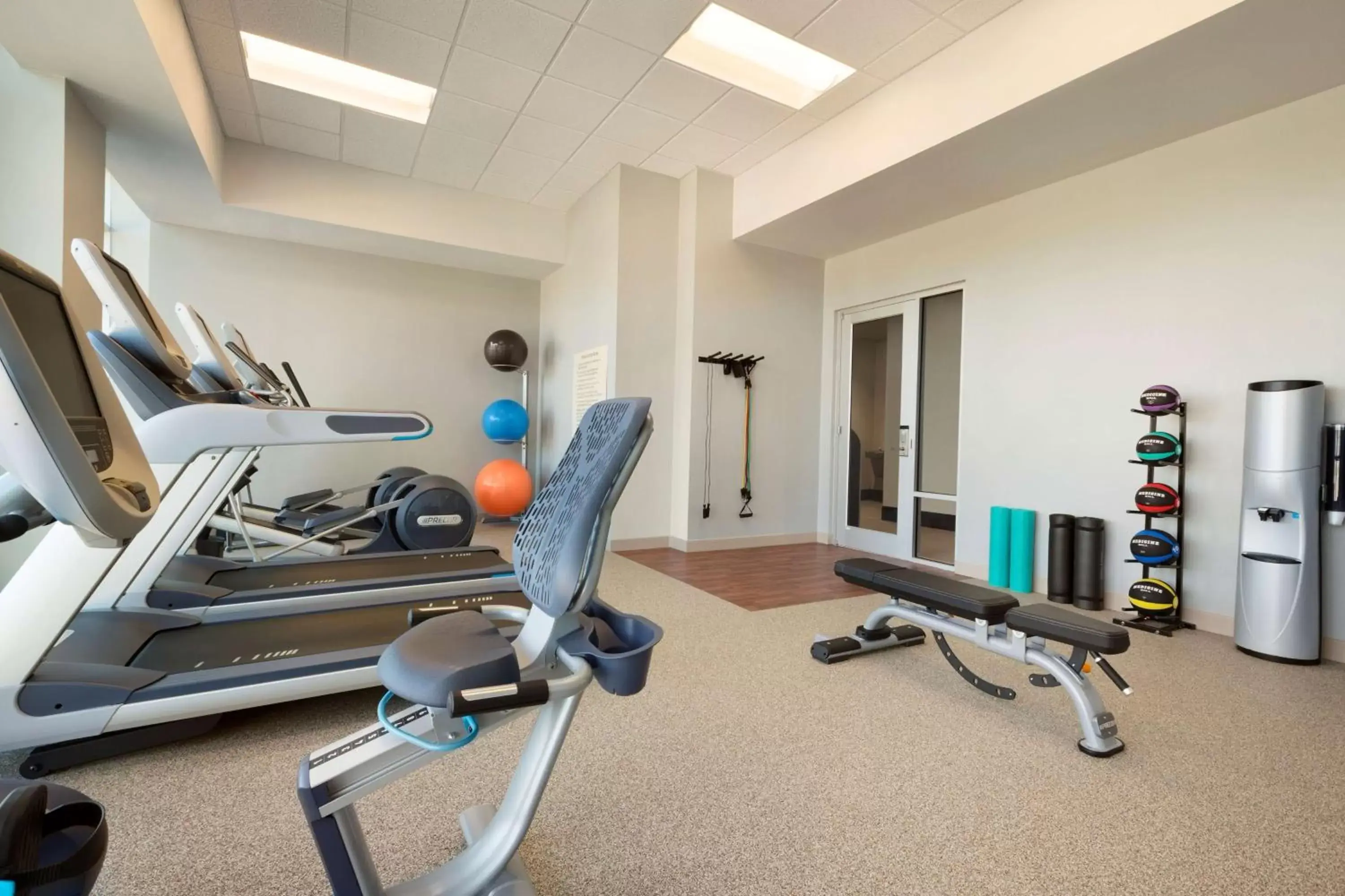 Fitness centre/facilities, Fitness Center/Facilities in Embassy Suites by Hilton Greenville Downtown Riverplace