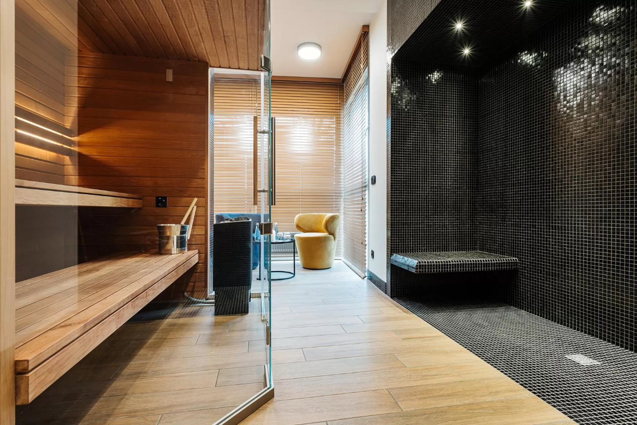 Sauna in Focus Hotel Premium Kraków