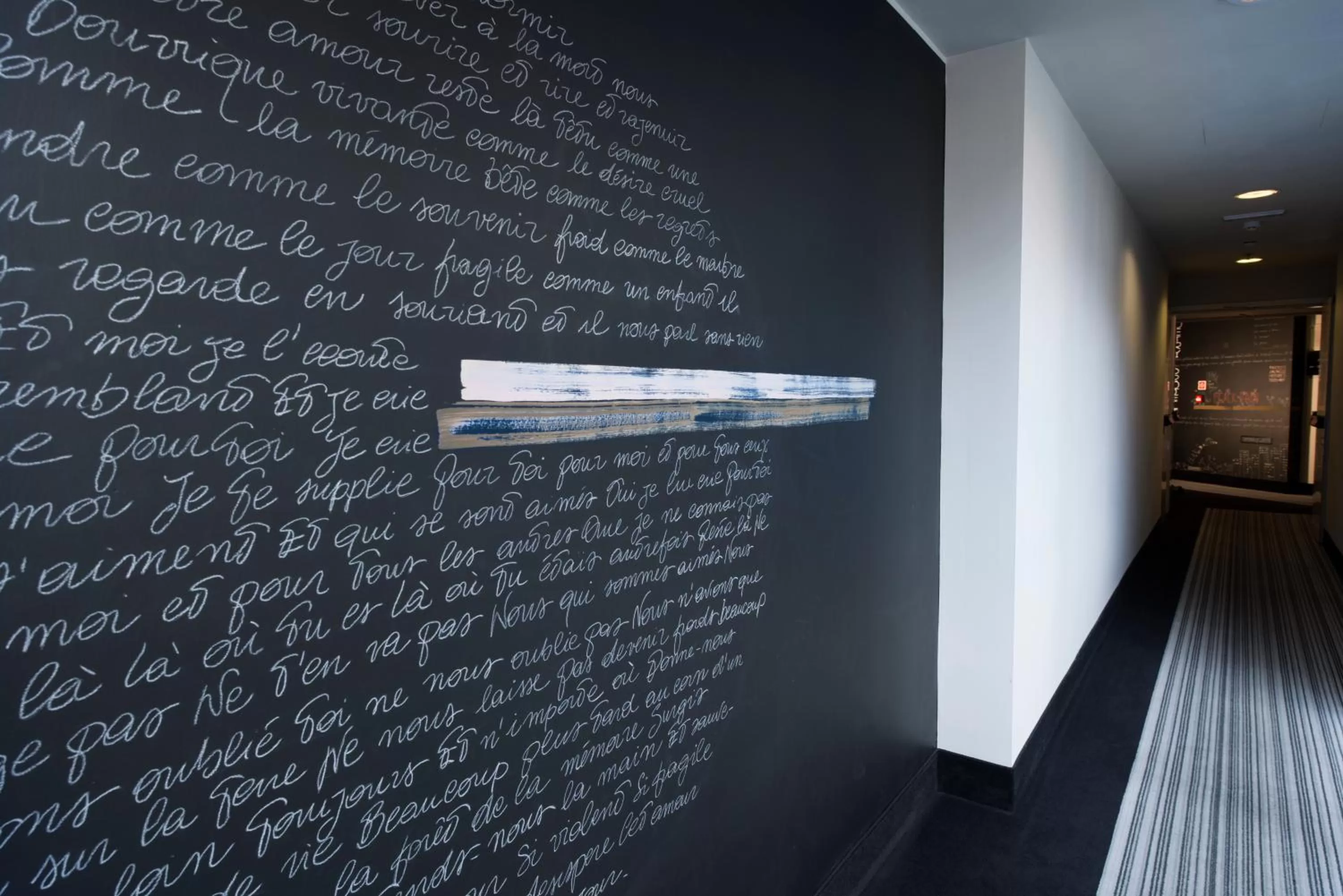 Decorative detail in Twentyone Hotel