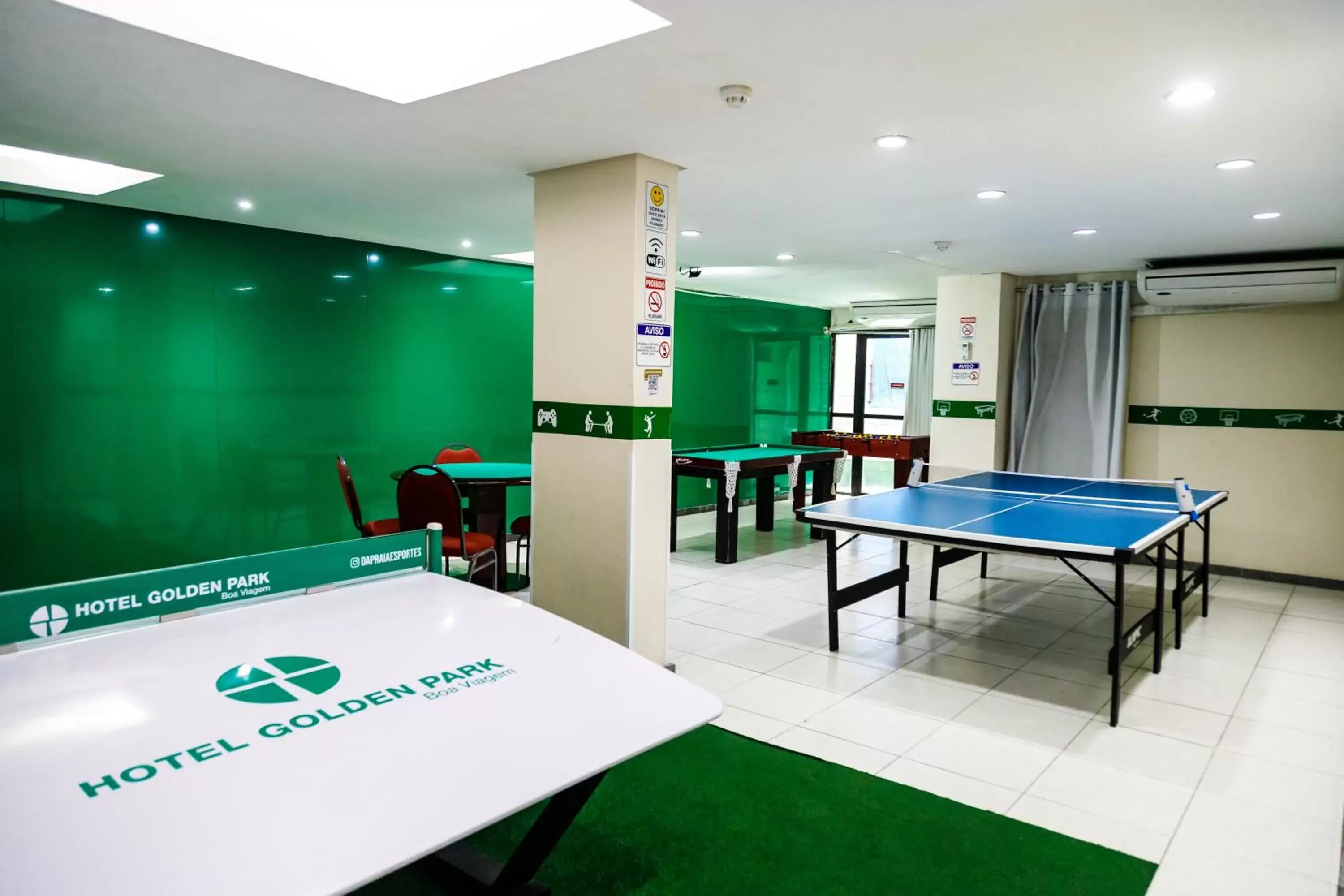 Game Room, Table Tennis in Golden Park Recife Boa Viagem